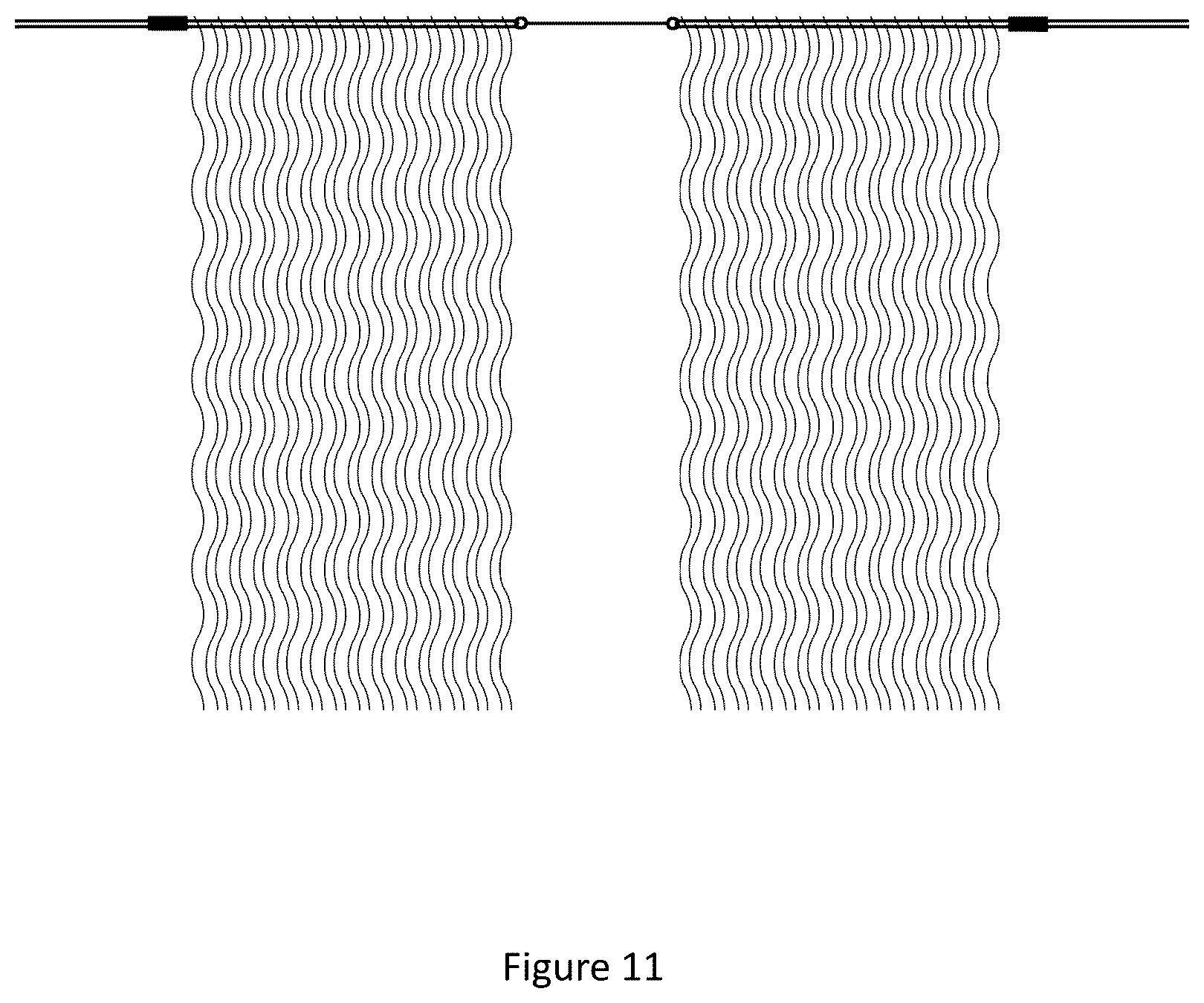 Patent US12616263 Figure 11 – Supplemental face framing hair attachment for circular hair extensions