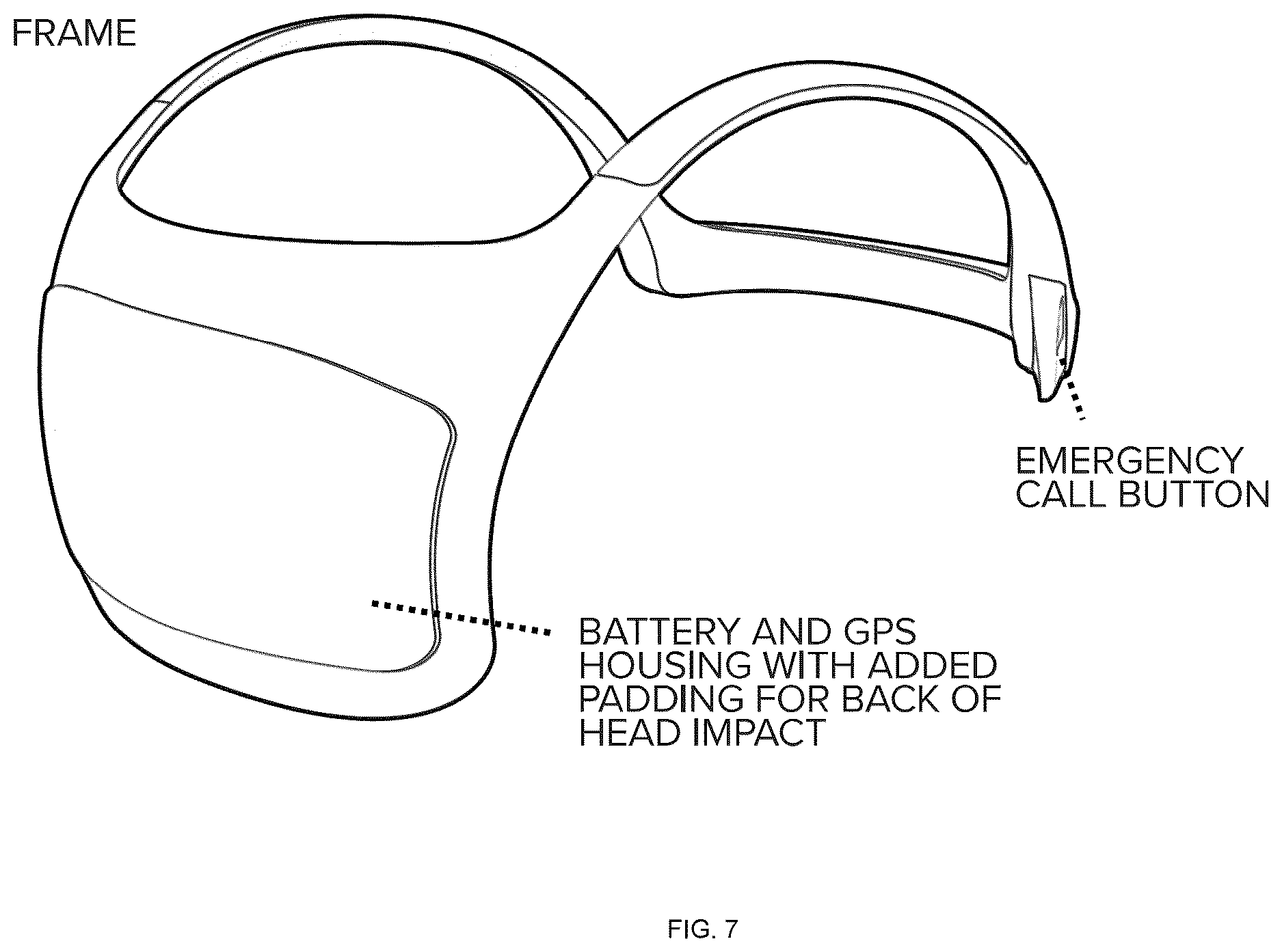 Patent US12616264 Figure 7 – Watercraft and water sports hypothermia cap