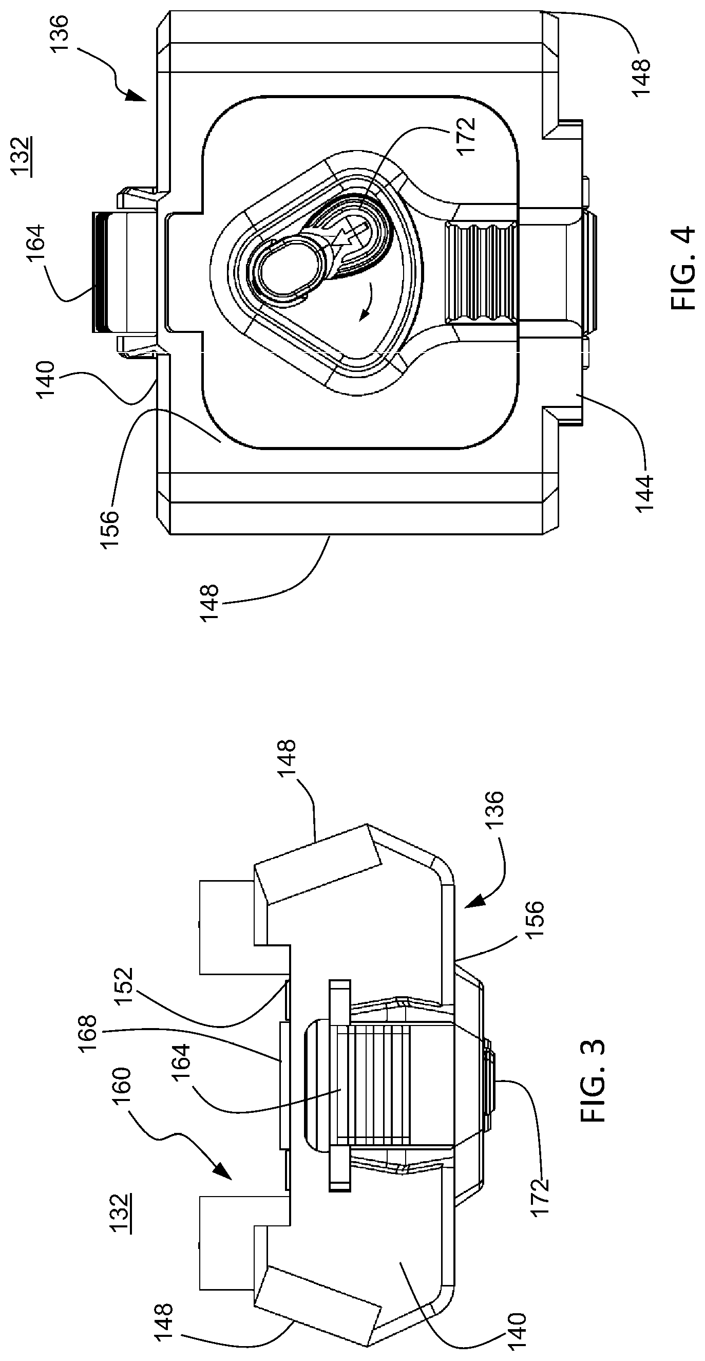 Patent US12616265 Figure 3 – Bridge link battery system for helmet mount assembly