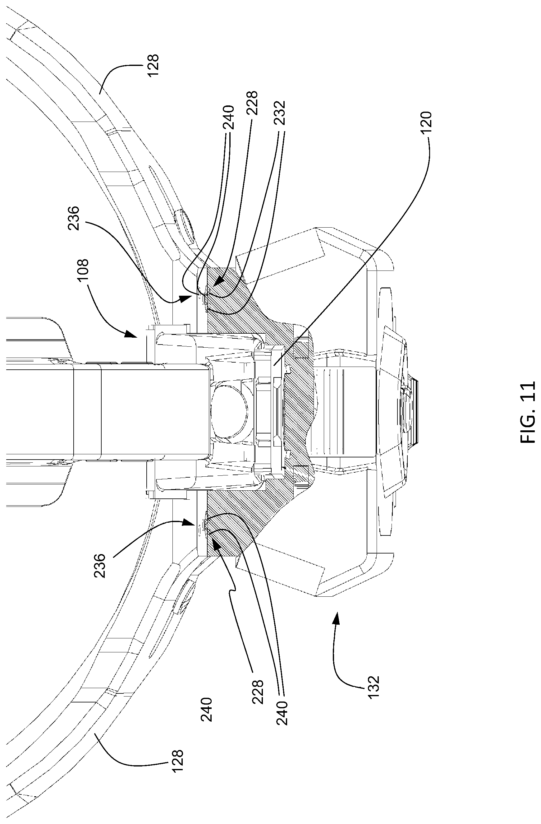 Patent US12616265 Figure 10 – Bridge link battery system for helmet mount assembly