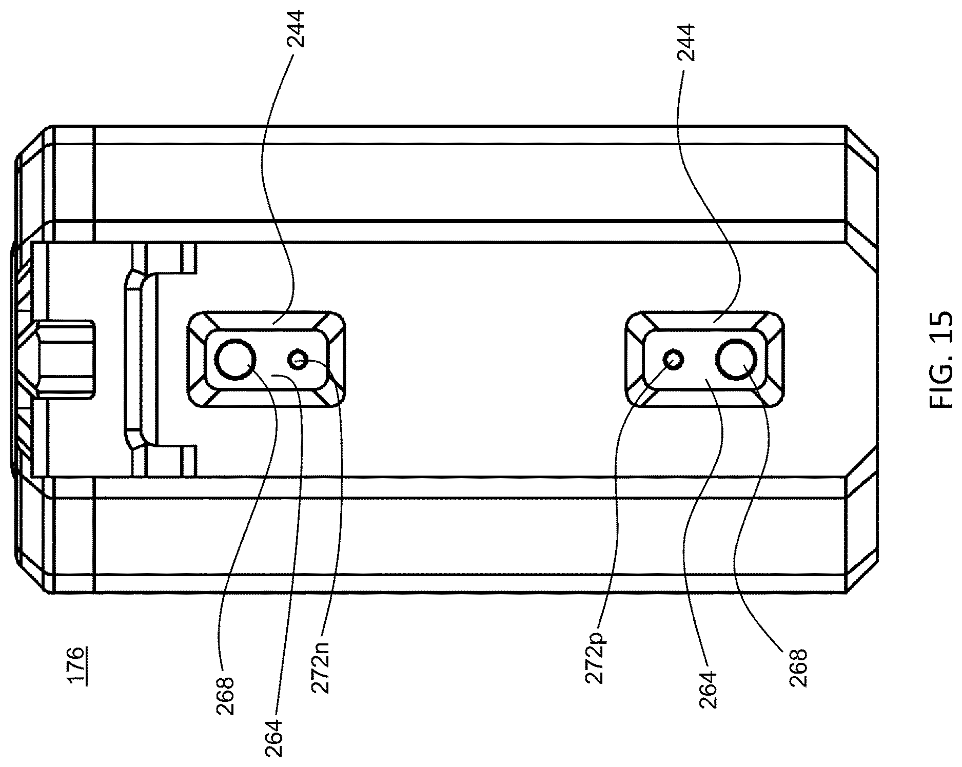 Patent US12616265 Figure 14 – Bridge link battery system for helmet mount assembly