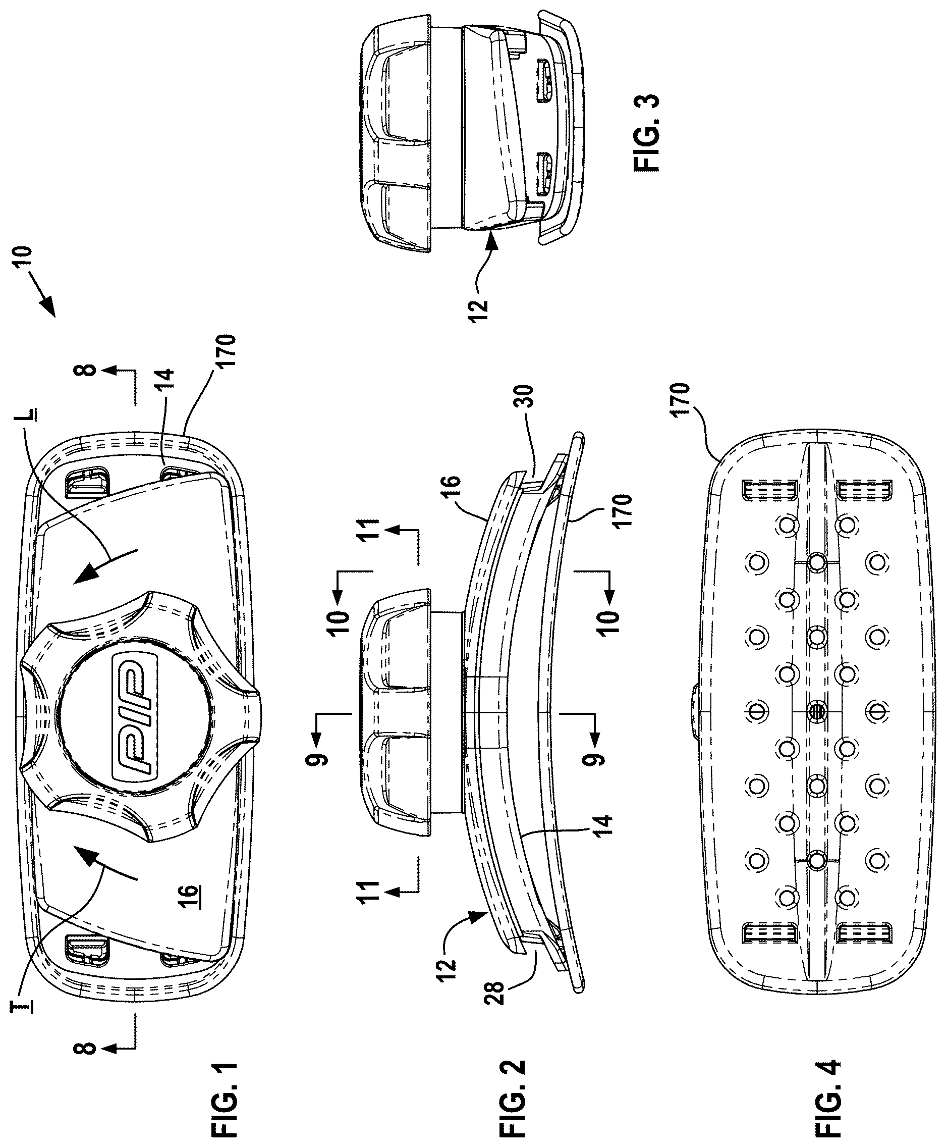 Patent US12616266 Figure 1 – Quick-release headband ratchet mechanism