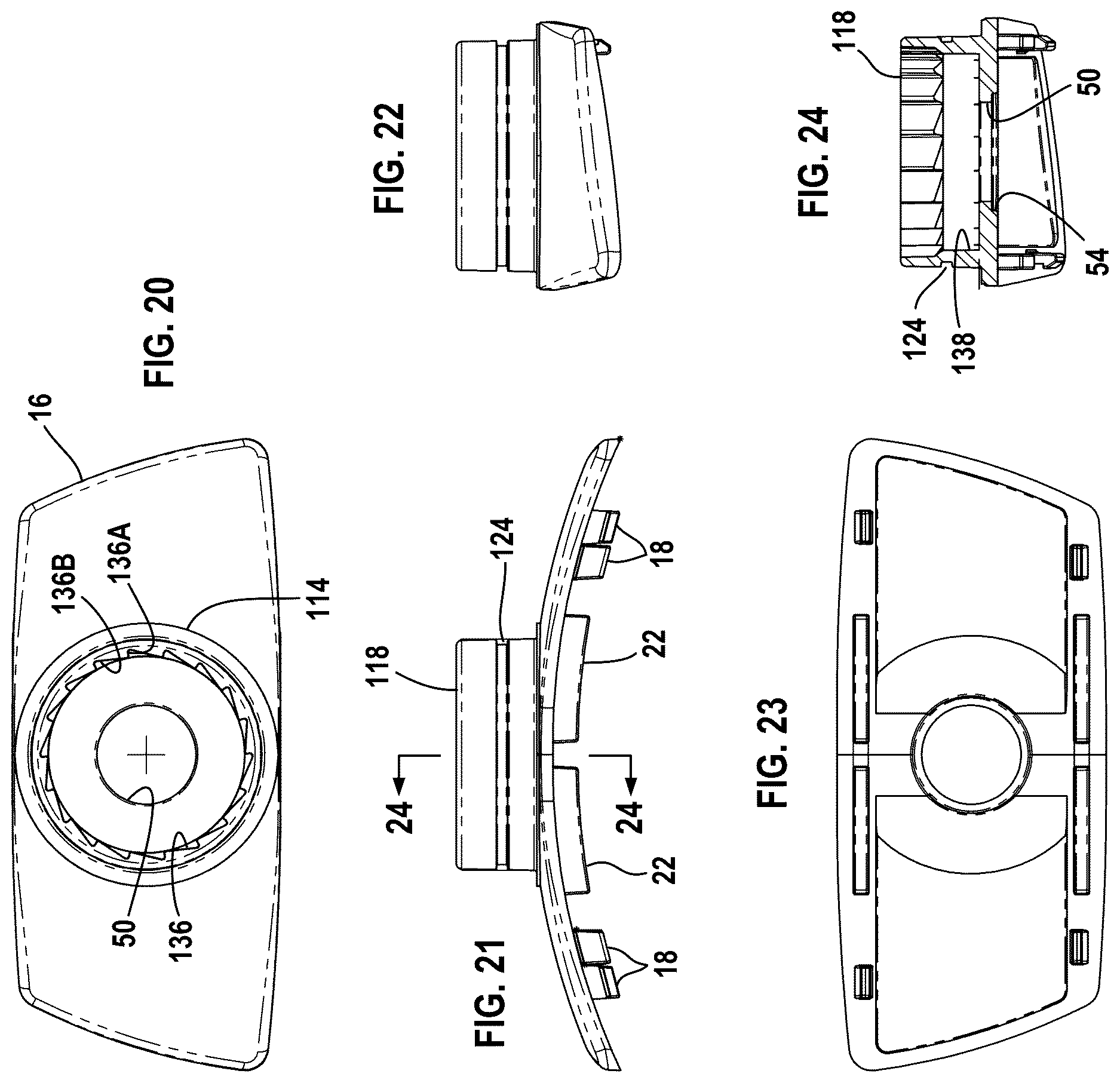 Patent US12616266 Figure 8 – Quick-release headband ratchet mechanism