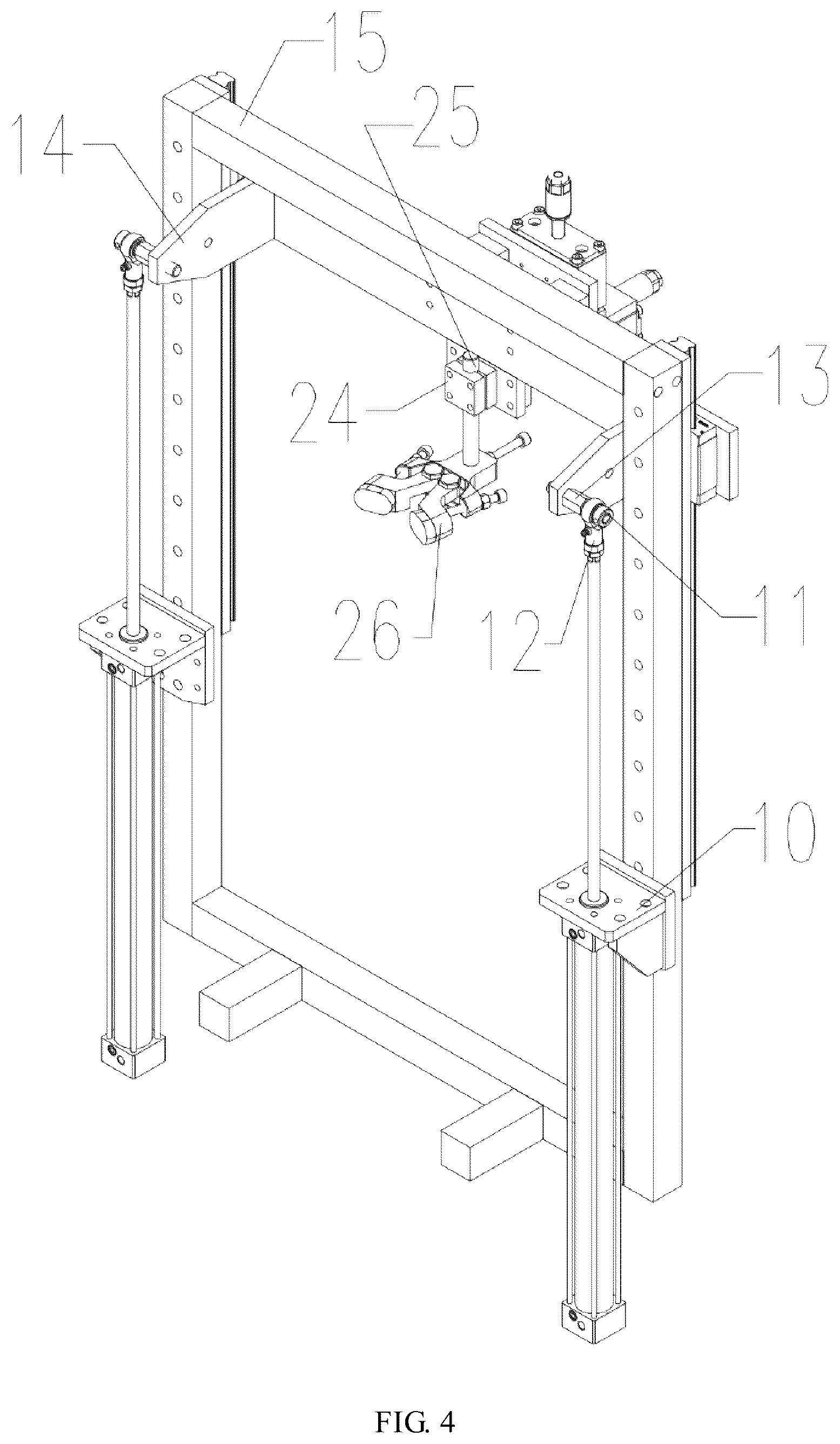 Patent US12616269 Figure 4 – Multi-station rotating hat ironing machine for hat making industry