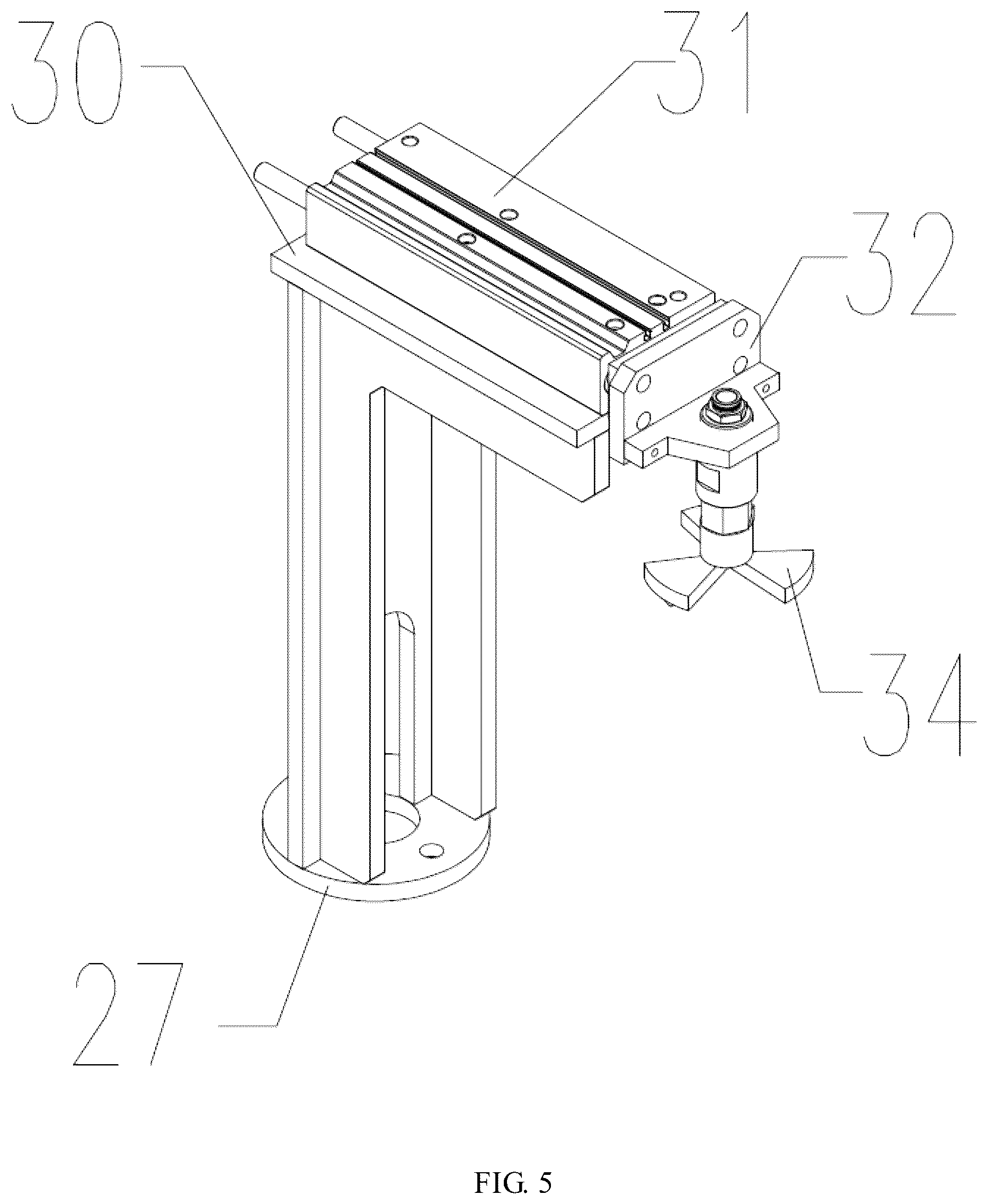 Patent US12616269 Figure 5 – Multi-station rotating hat ironing machine for hat making industry