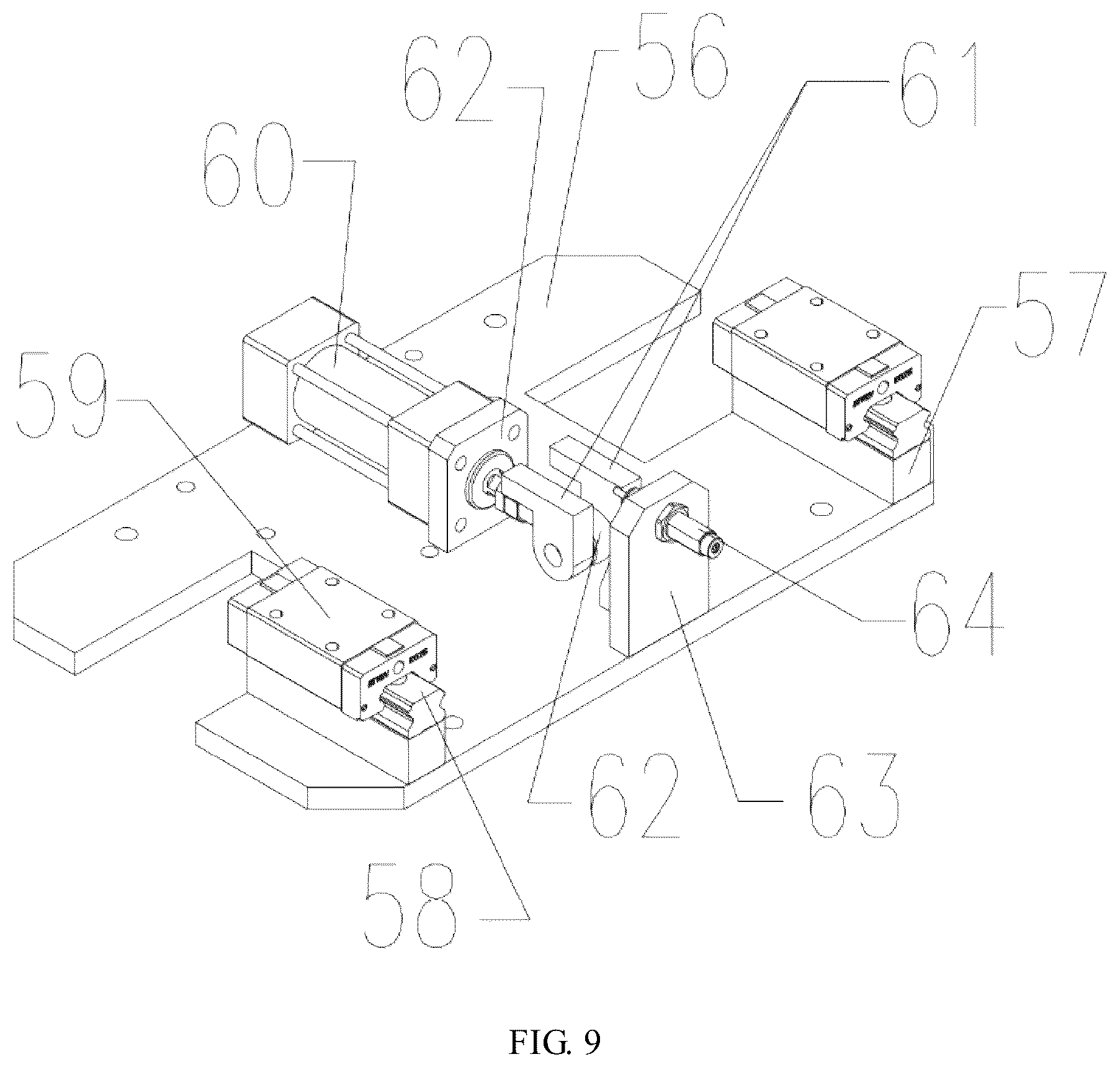 Patent US12616269 Figure 9 – Multi-station rotating hat ironing machine for hat making industry