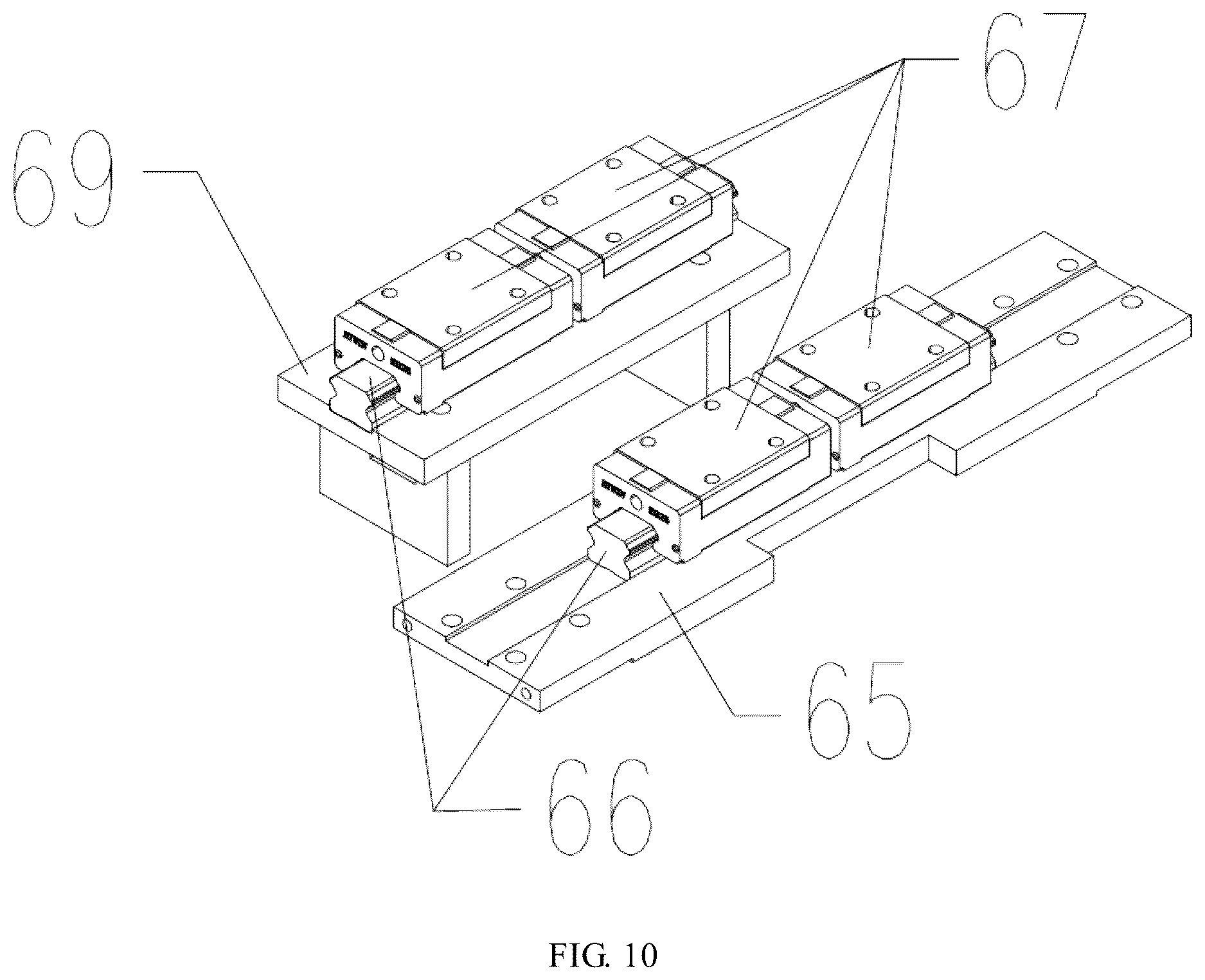 Patent US12616269 Figure 10 – Multi-station rotating hat ironing machine for hat making industry