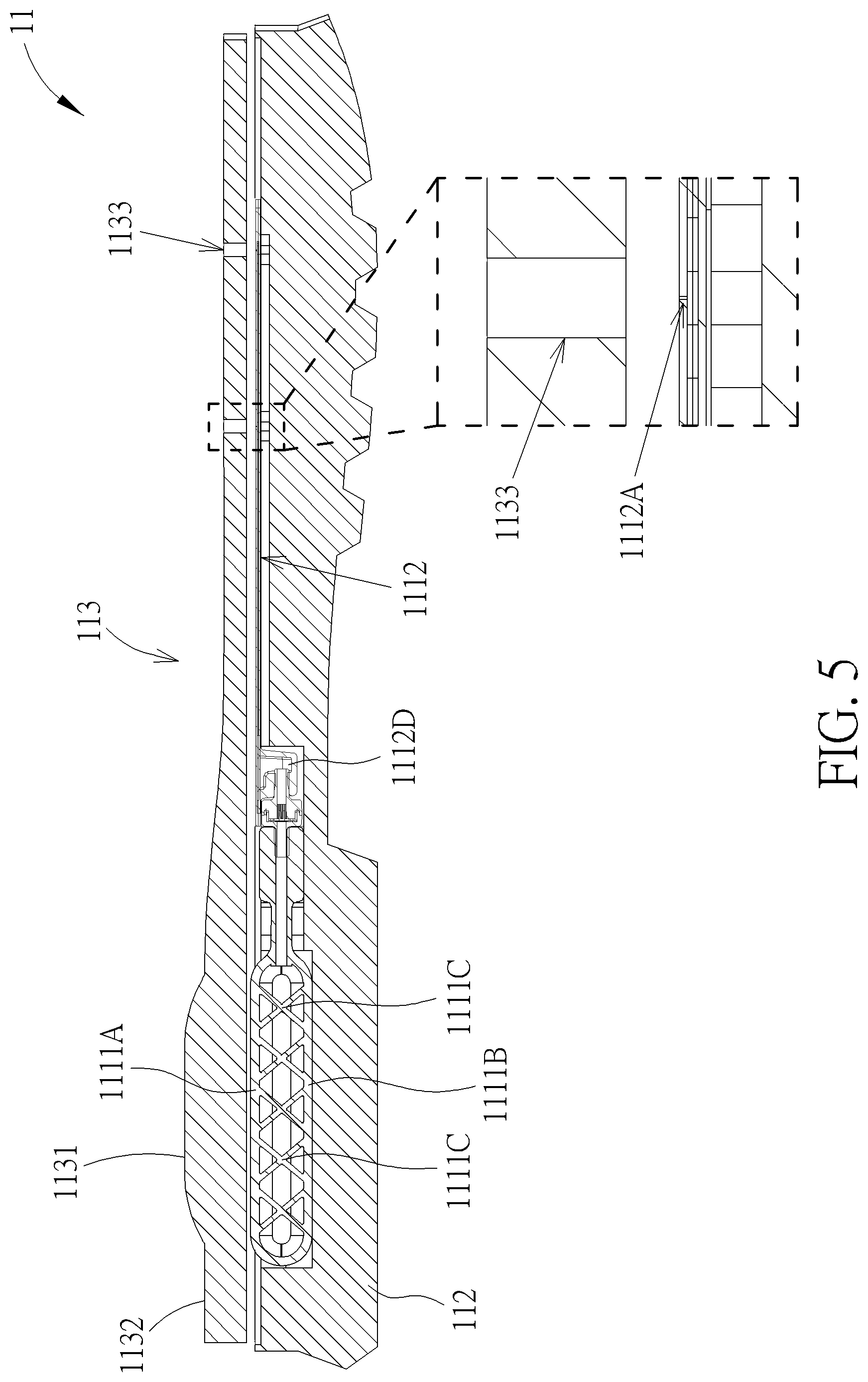 Patent US12616271 Figure 5 – Climate control system for a shoe and related shoe sole