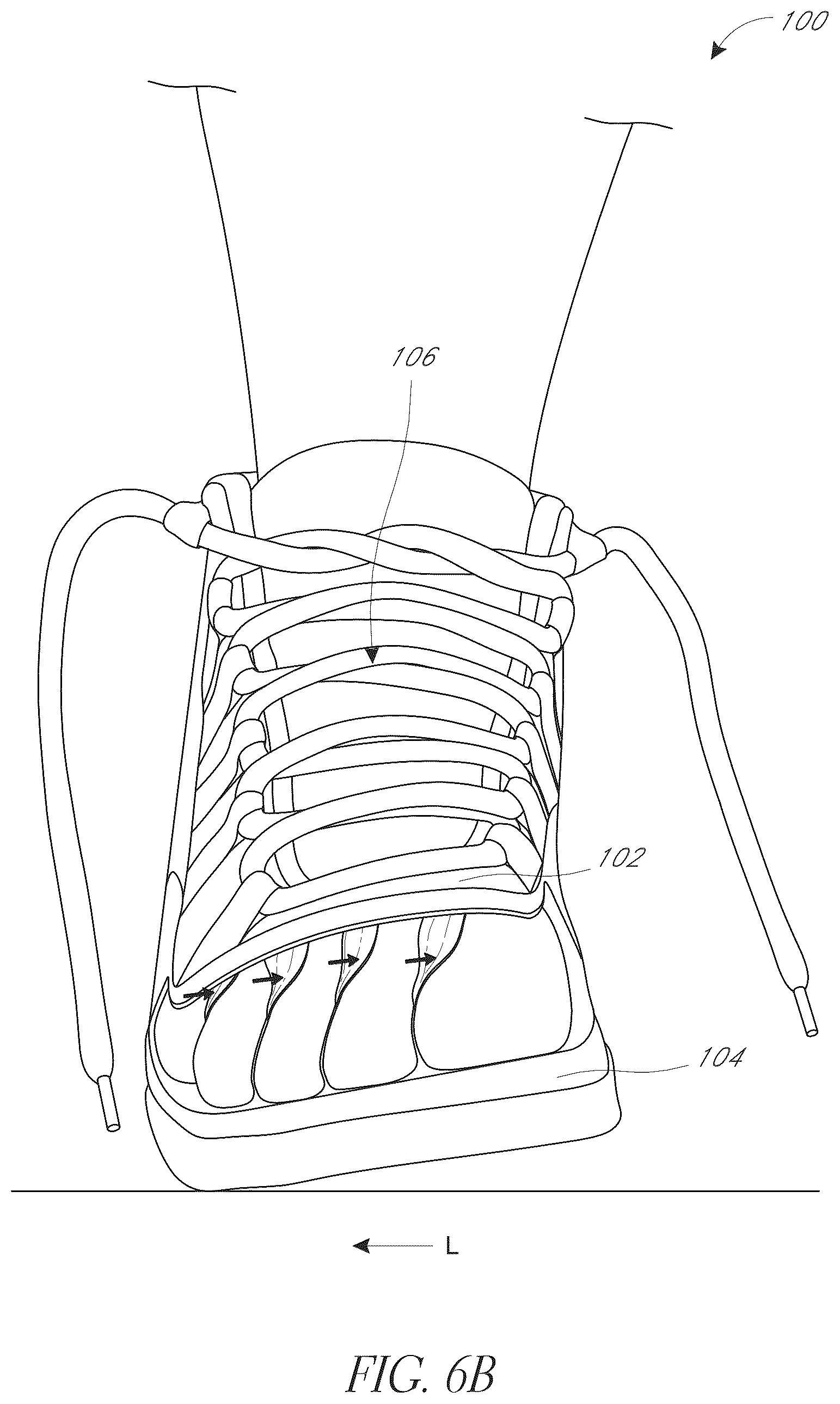 Patent US12616273 Figure 7 – Shoe with improved stability
