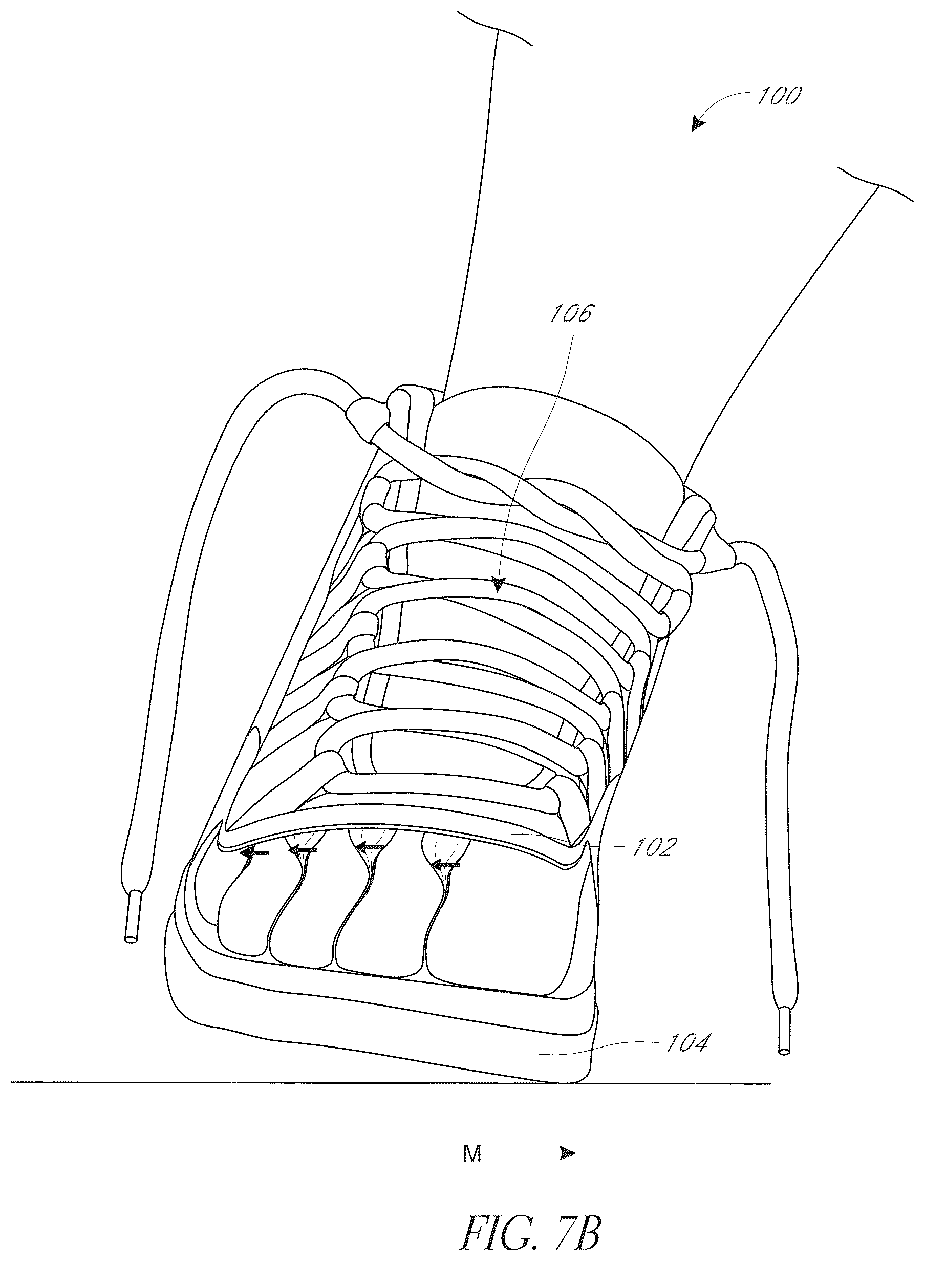 Patent US12616273 Figure 9 – Shoe with improved stability