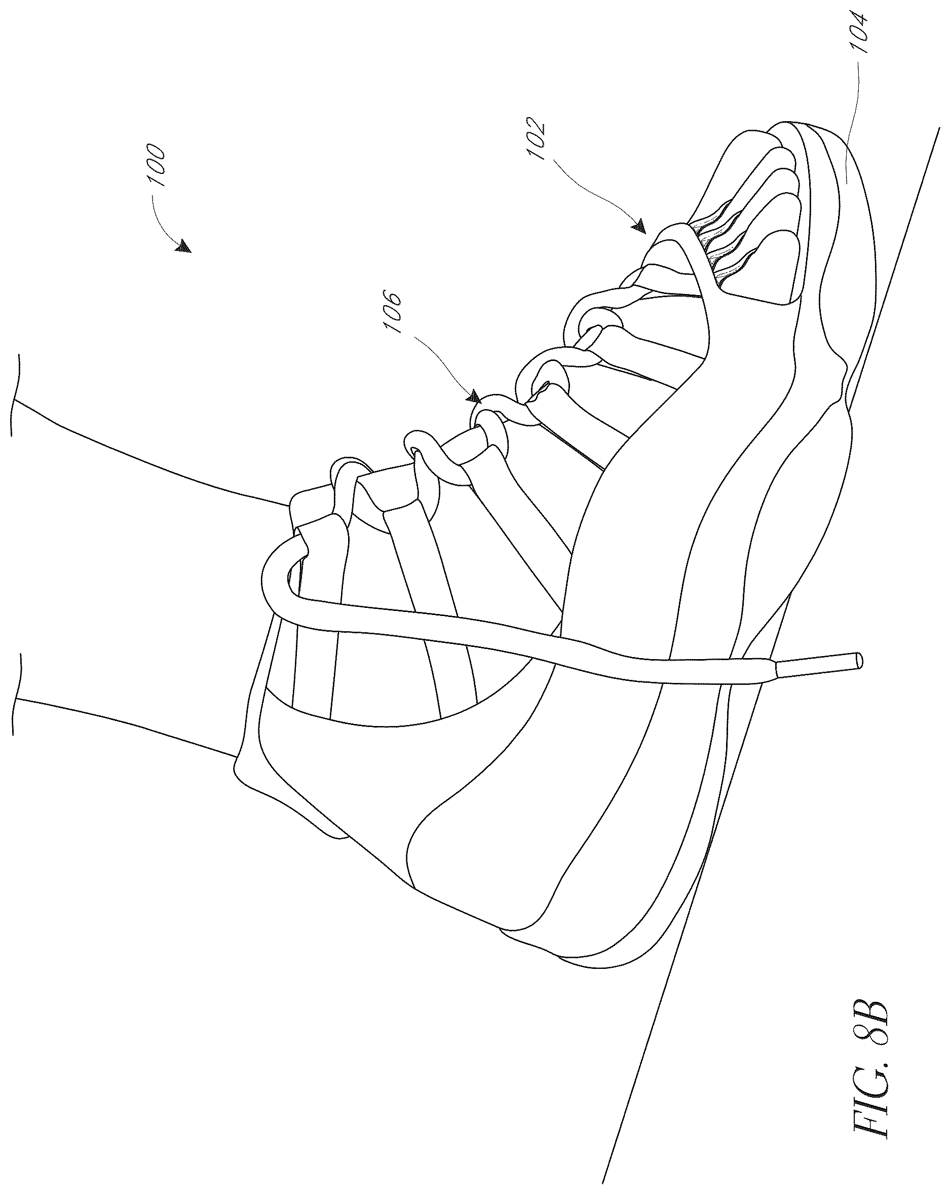 Patent US12616273 Figure 11 – Shoe with improved stability