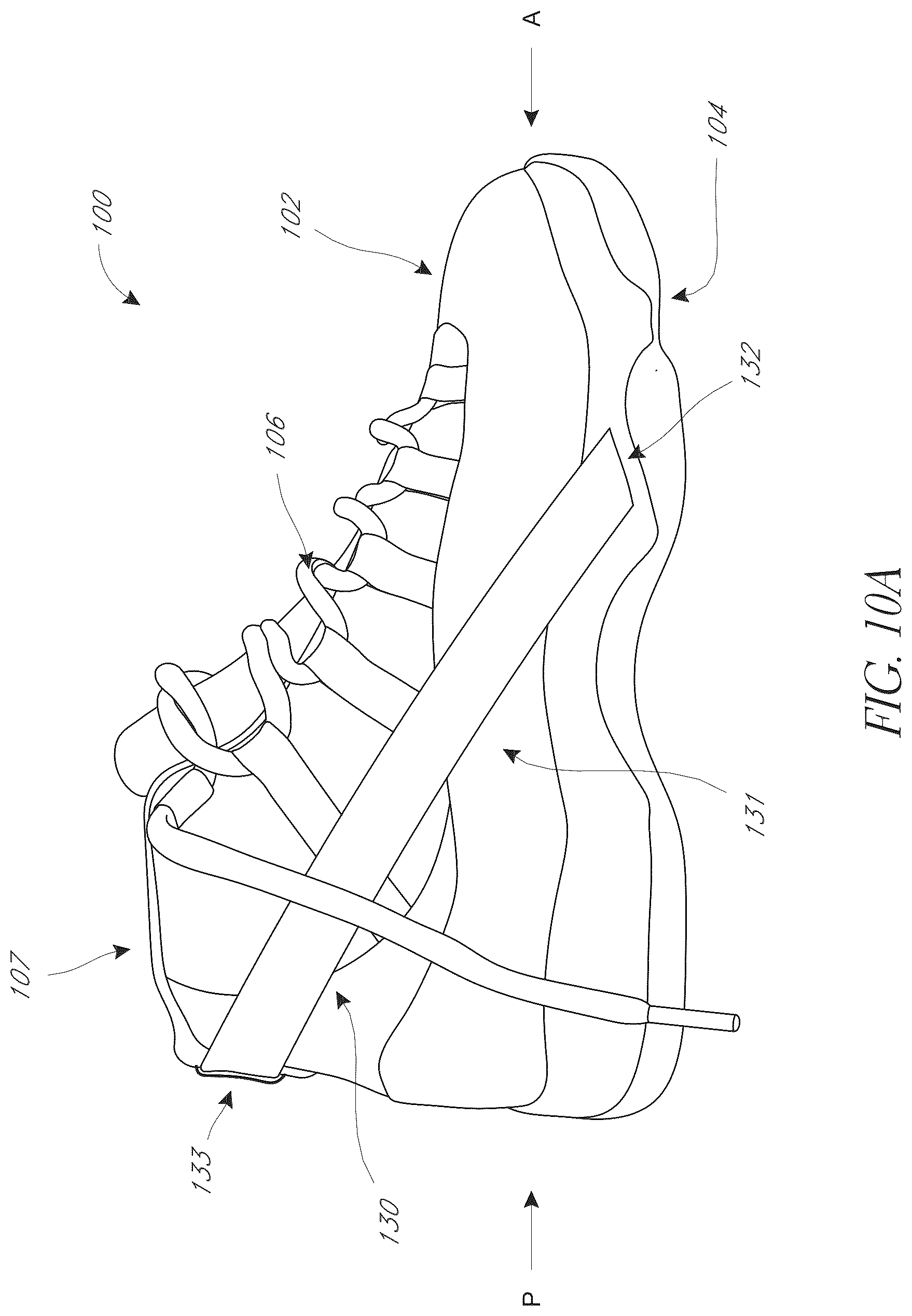 Patent US12616273 Figure 16 – Shoe with improved stability