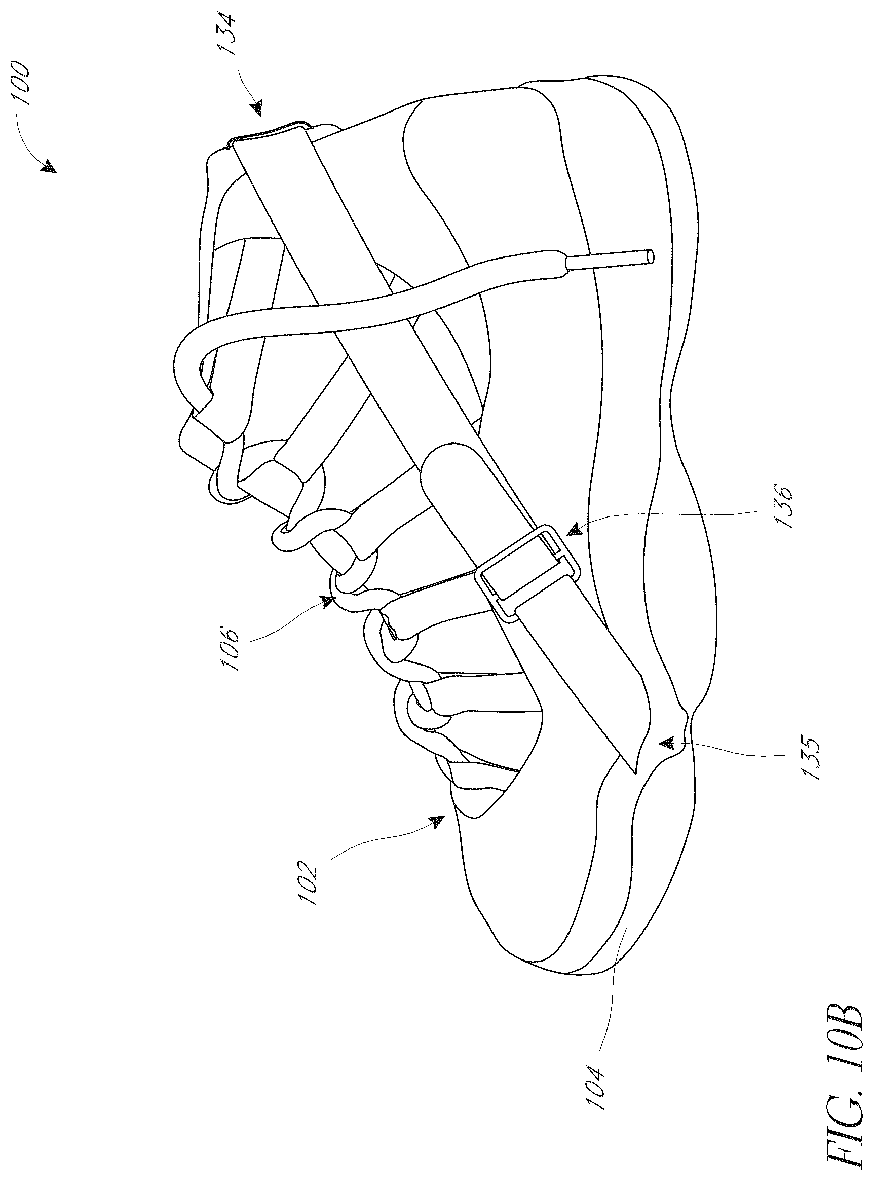 Patent US12616273 Figure 17 – Shoe with improved stability