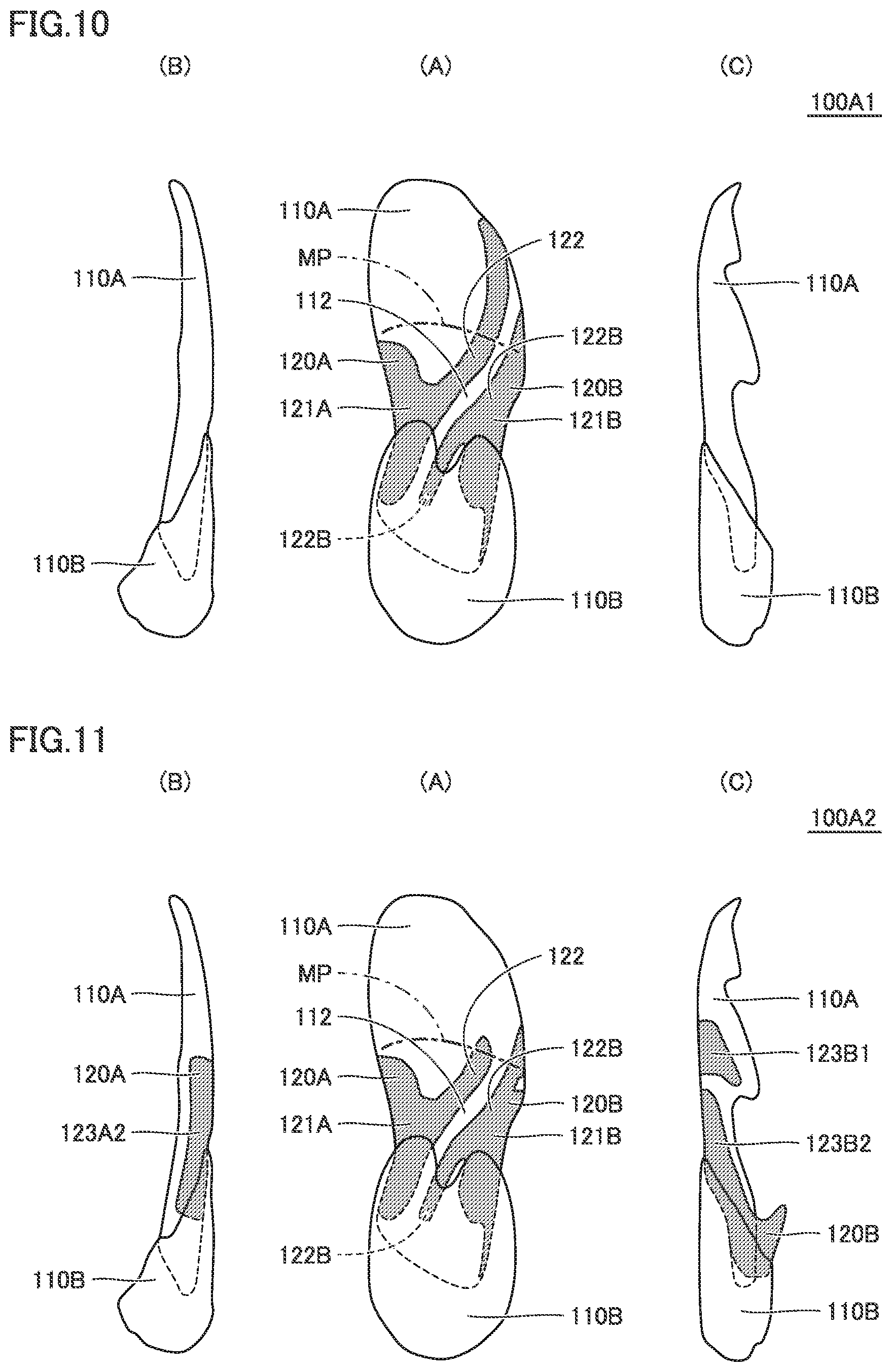 Patent US12616276 Figure 10 – Shoe sole and shoe
