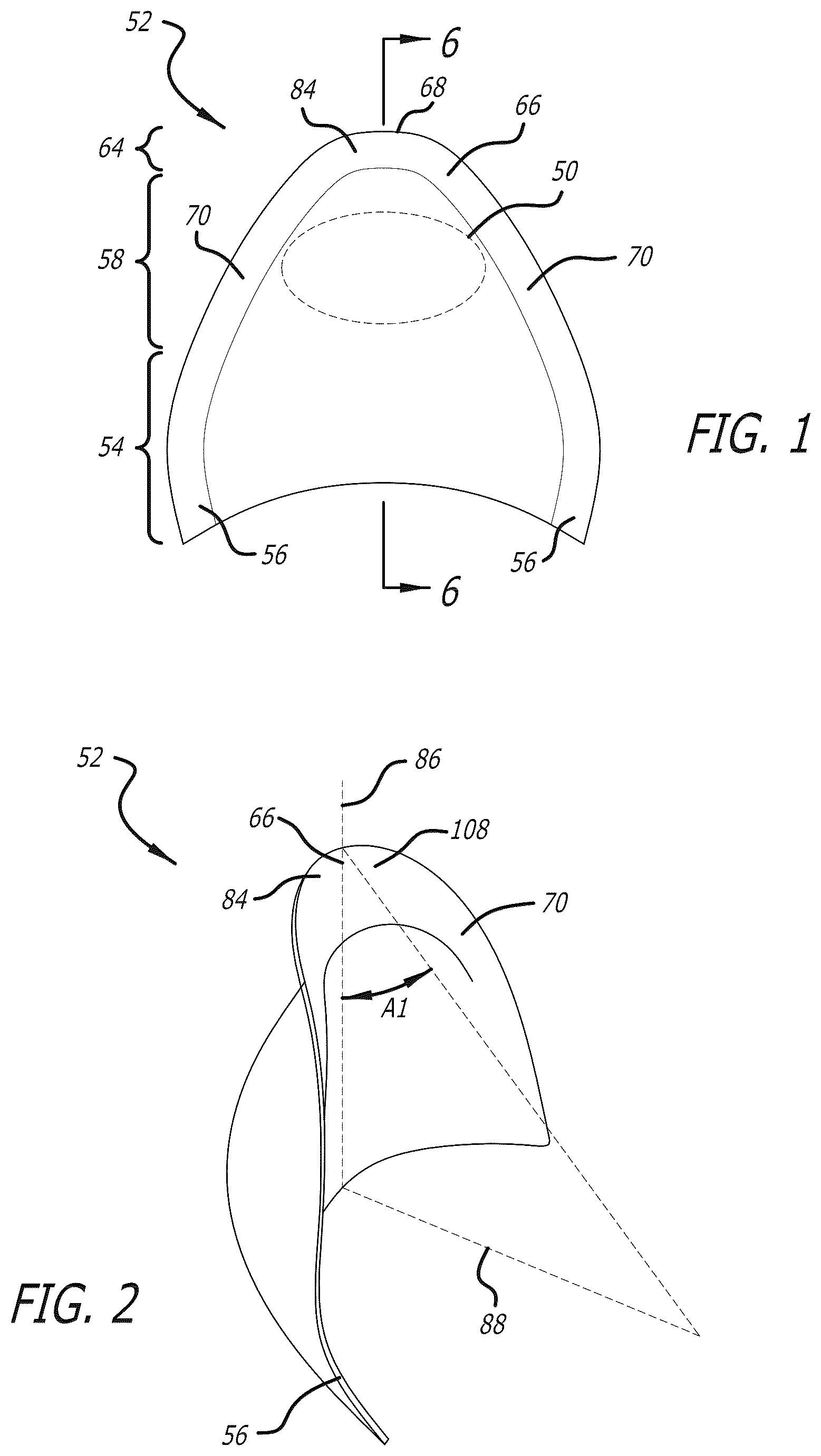 Patent US12616277 — Footwear heel counter for easier foot entry or removal — Figure 1