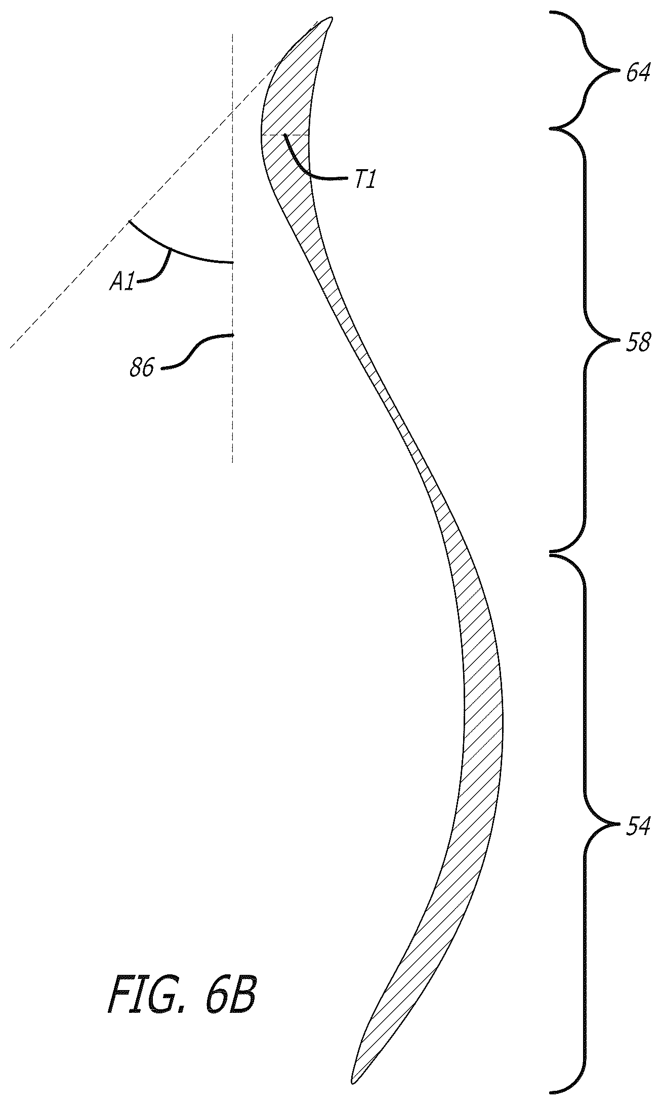 Patent US12616277 Figure 5 – Footwear heel counter for easier foot entry or removal
