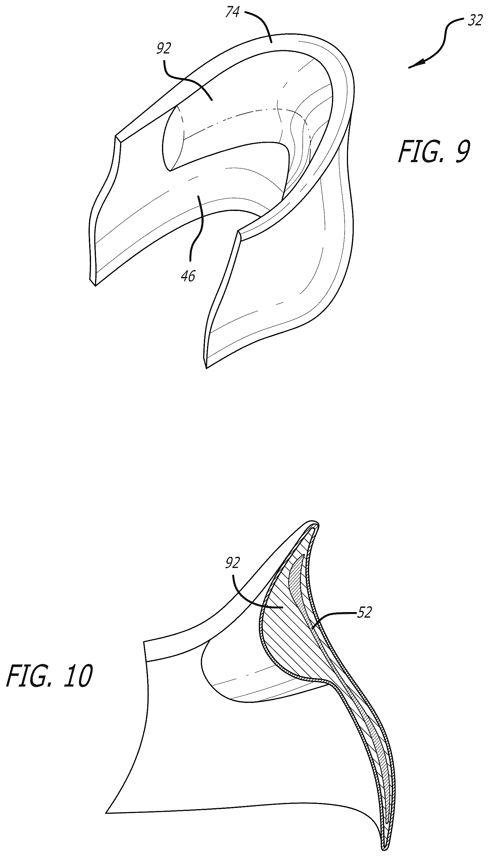 Patent US12616277 Figure 7 – Footwear heel counter for easier foot entry or removal