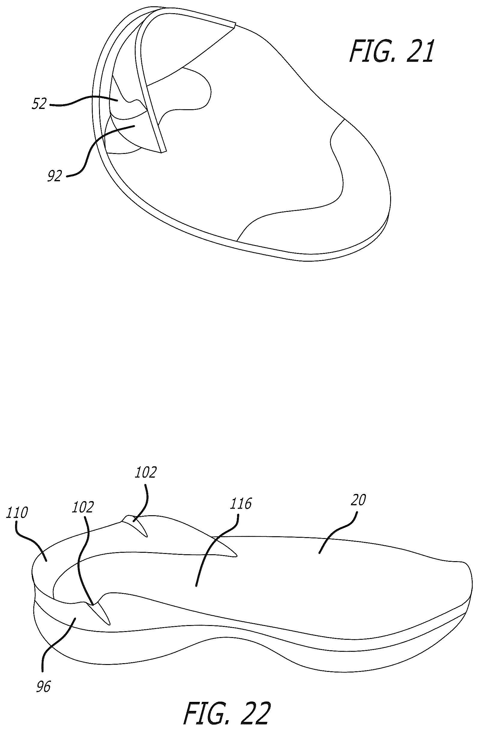 Patent US12616277 Figure 16 – Footwear heel counter for easier foot entry or removal