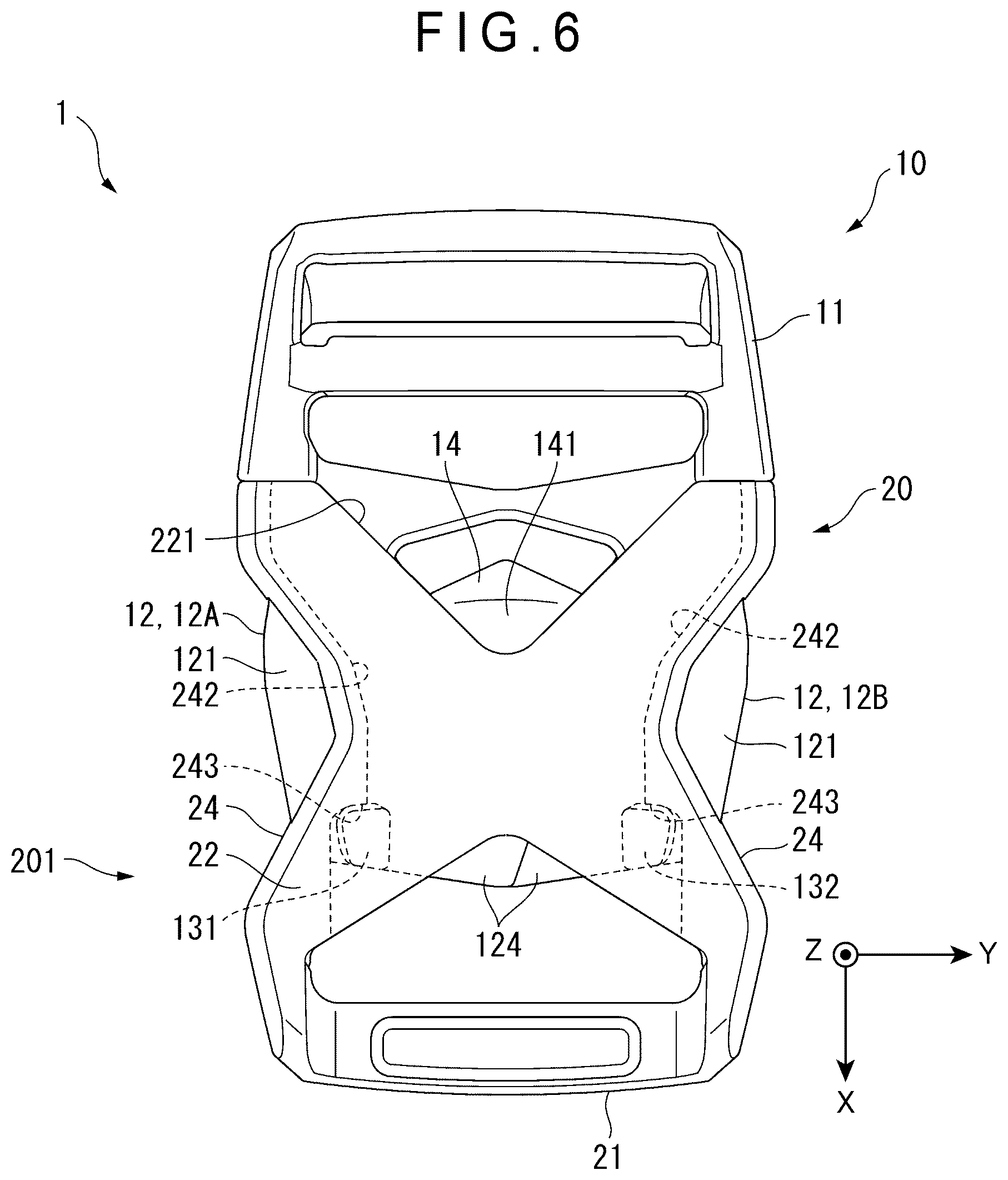 Patent US12616278 Figure 6 – Plug and buckle