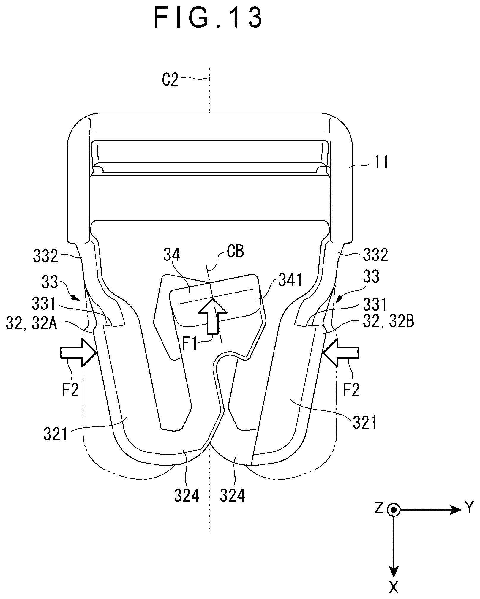 Patent US12616278 Figure 13 – Plug and buckle