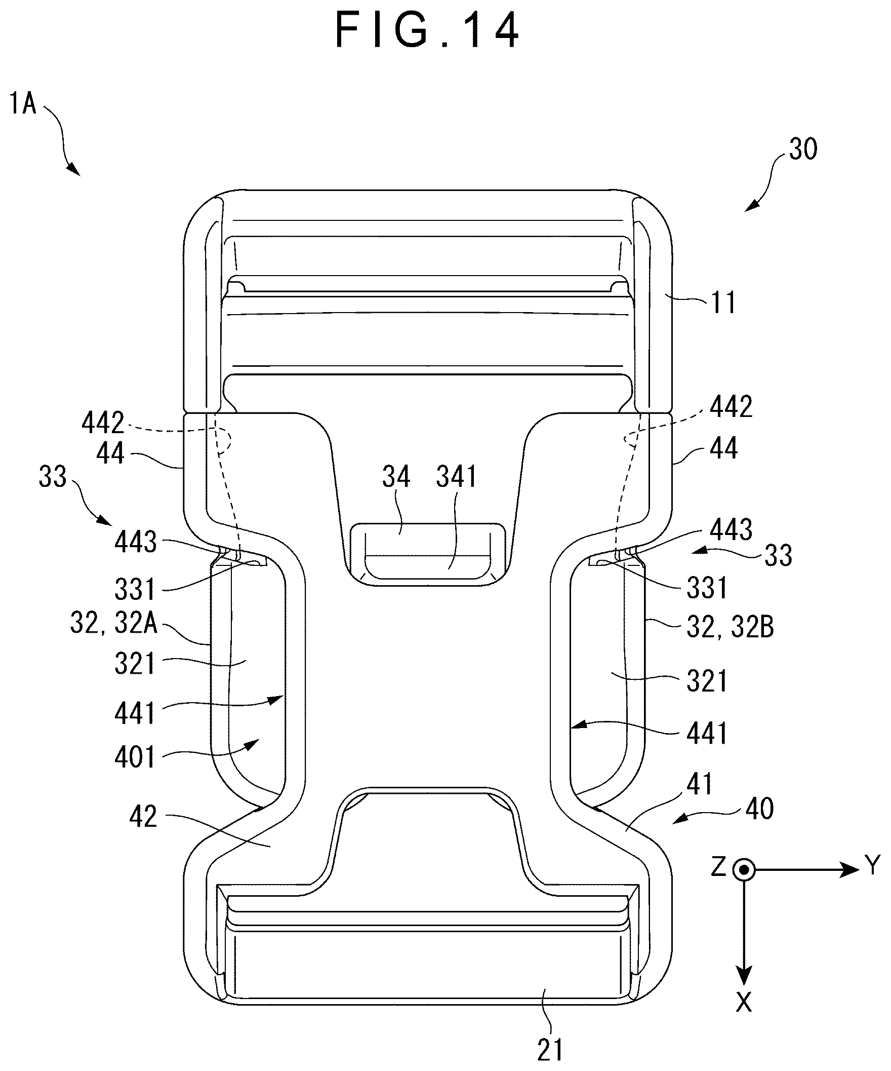 Patent US12616278 Figure 14 – Plug and buckle