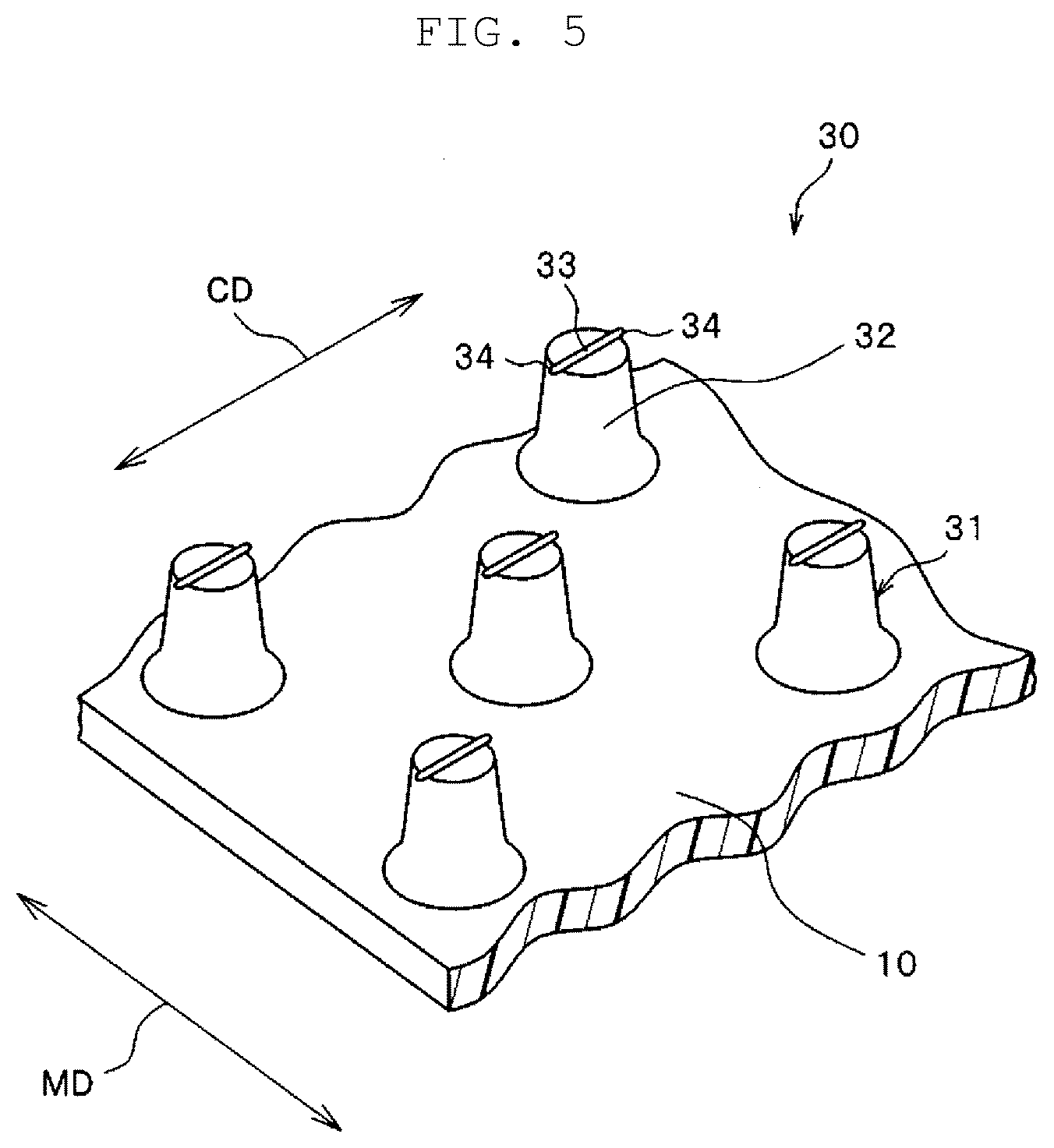 Patent US12616279 Figure 4 – Surface fastener