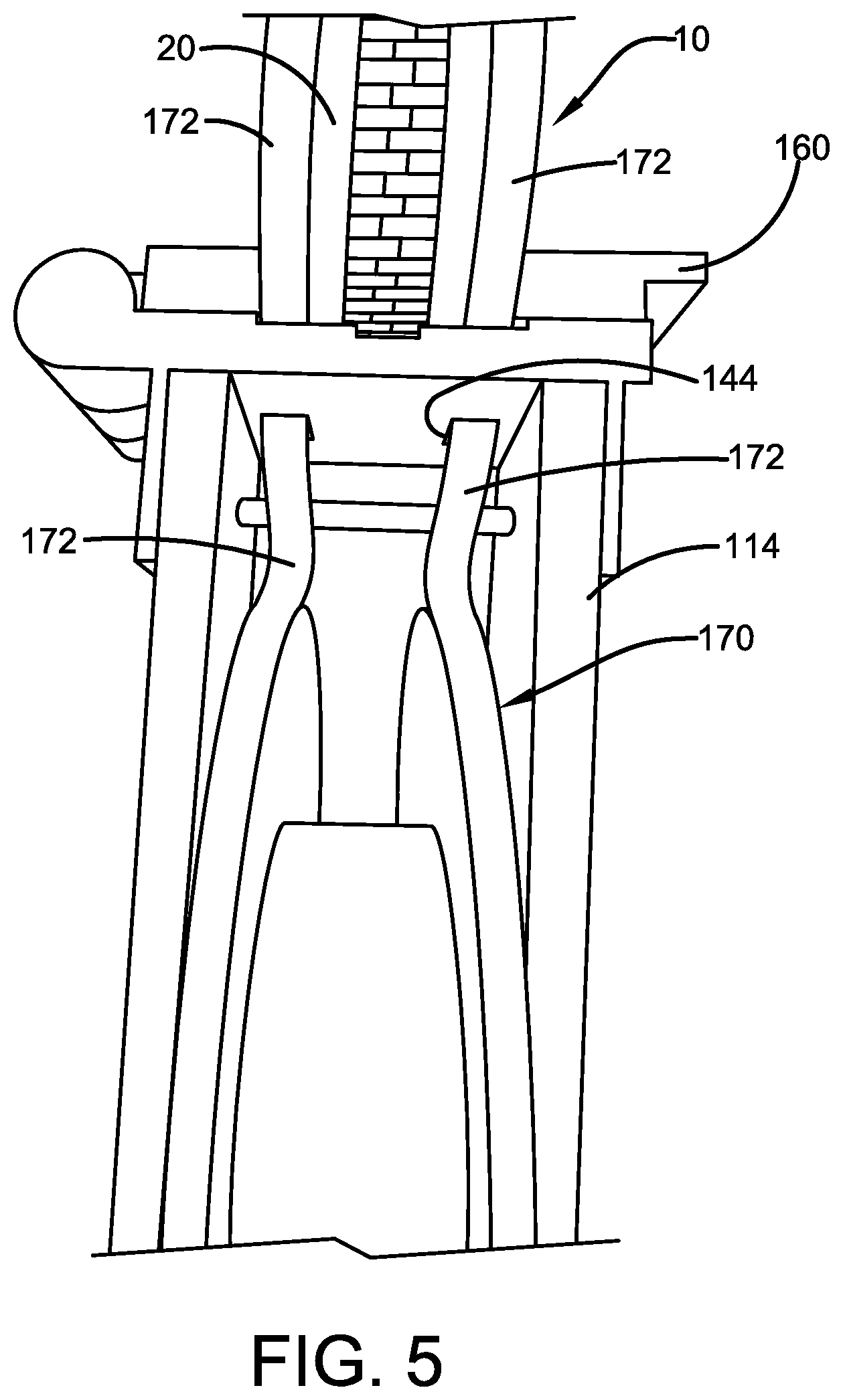 Patent US12616280 Figure 5 – Zipper tape applicator device