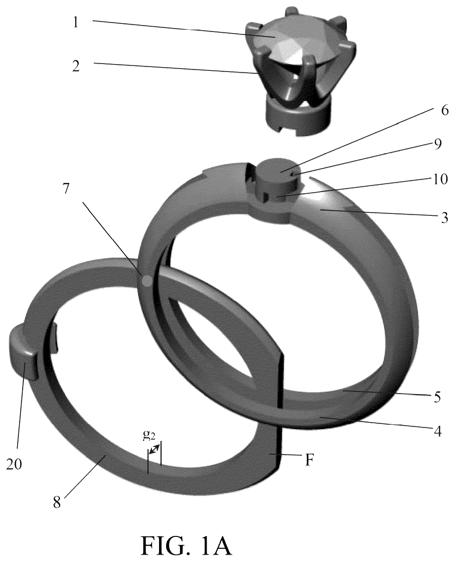 Patent US12616282 Figure 1 – Item of jewelery