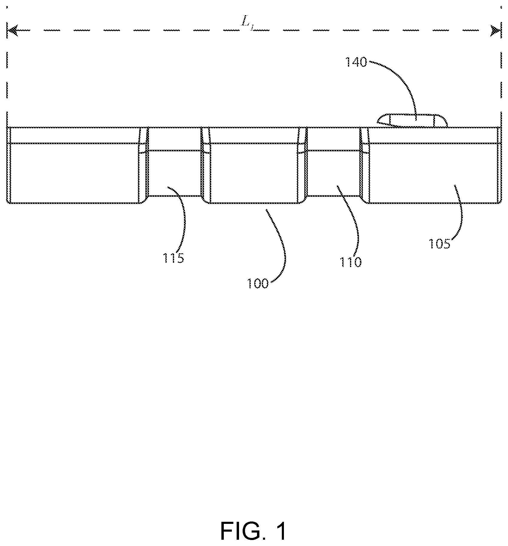 Patent US12616285 — Carrying strap handle with identical halves — Figure 1