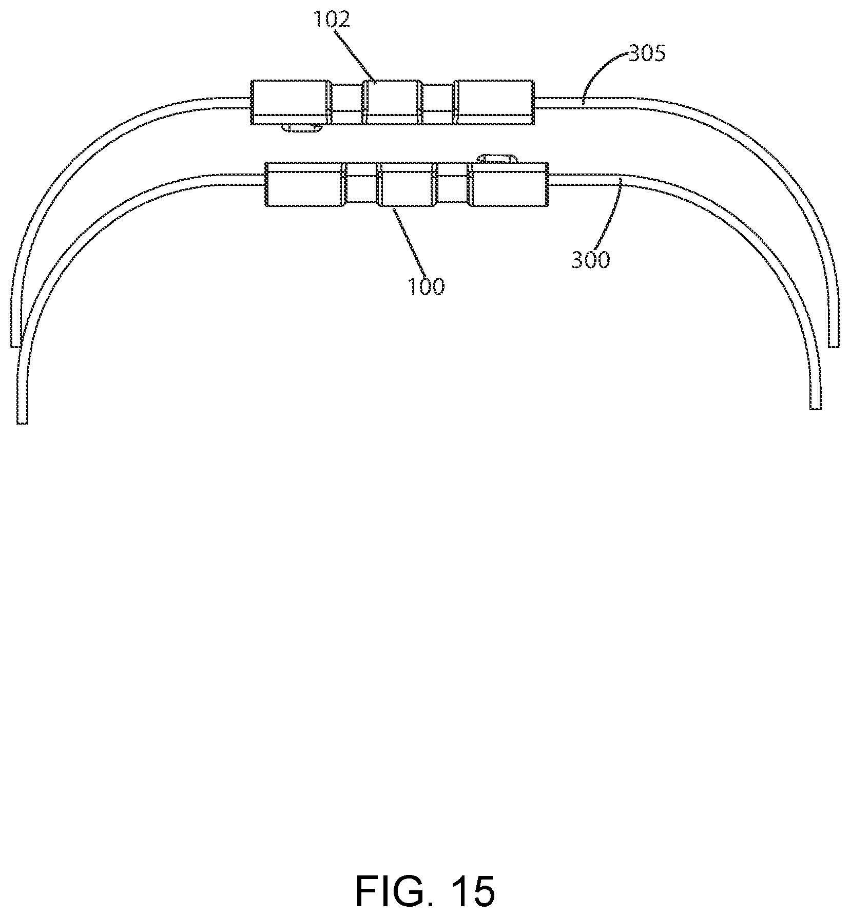 Patent US12616285 Figure 15 – Carrying strap handle with identical halves