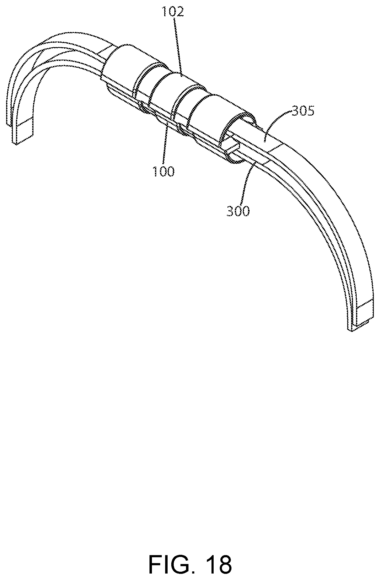 Patent US12616285 Figure 18 – Carrying strap handle with identical halves