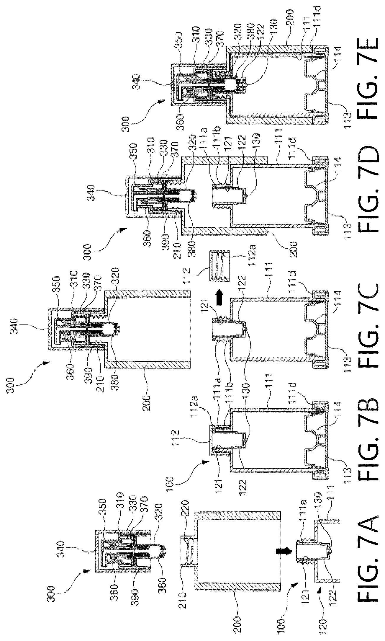 Patent US12616288 Figure 7 – Cosmetic refill container and cosmetic container having the same