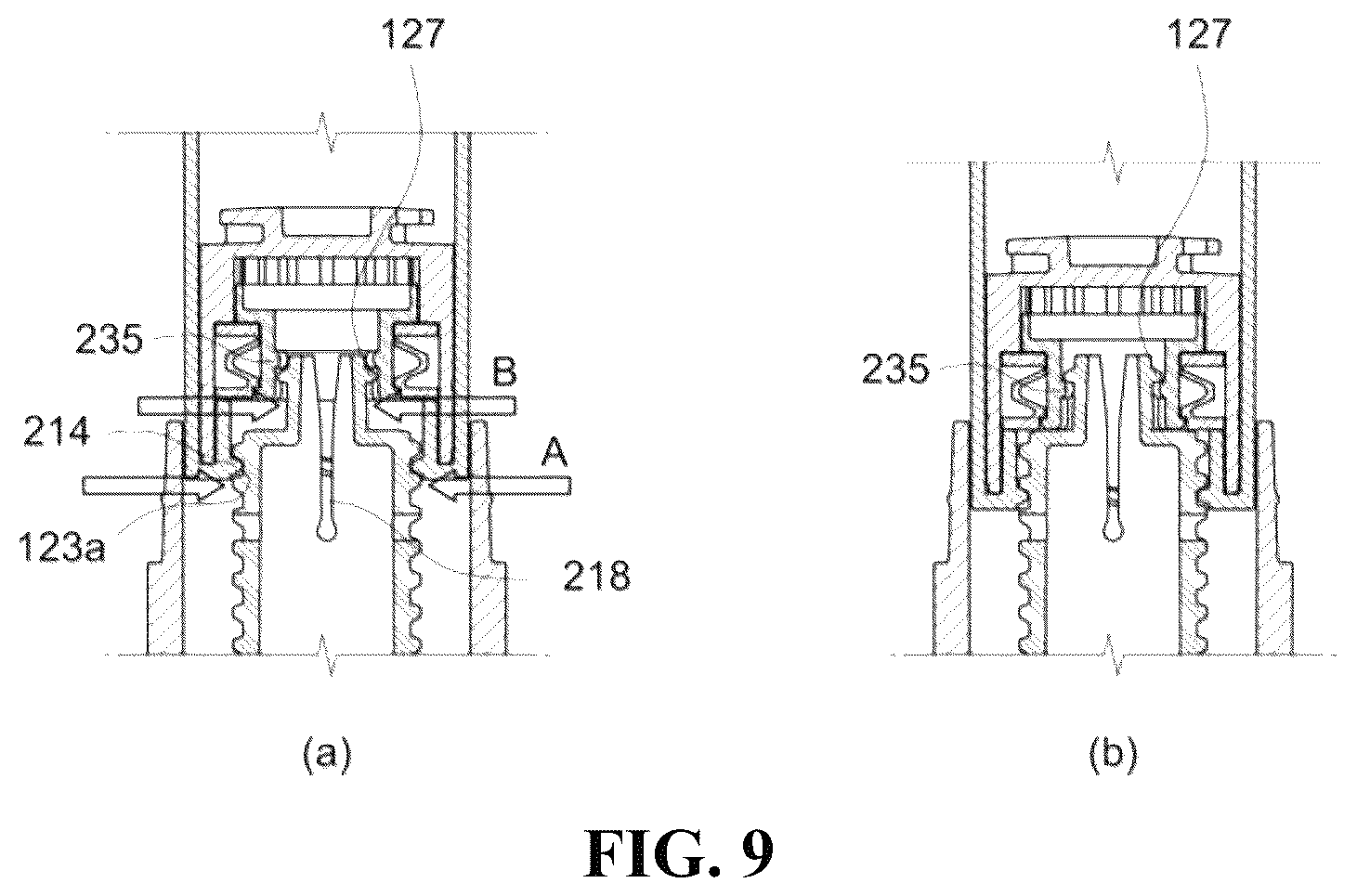 Patent US12616291 Figure 9 – Refillable stick-type content container