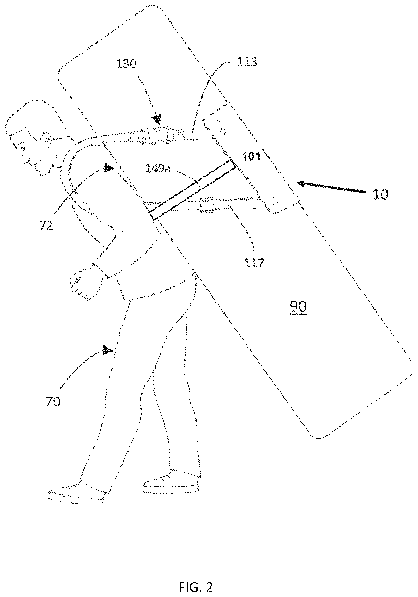 Patent US12616293 Figure 2 – Smart strap for carrying unwieldy objects