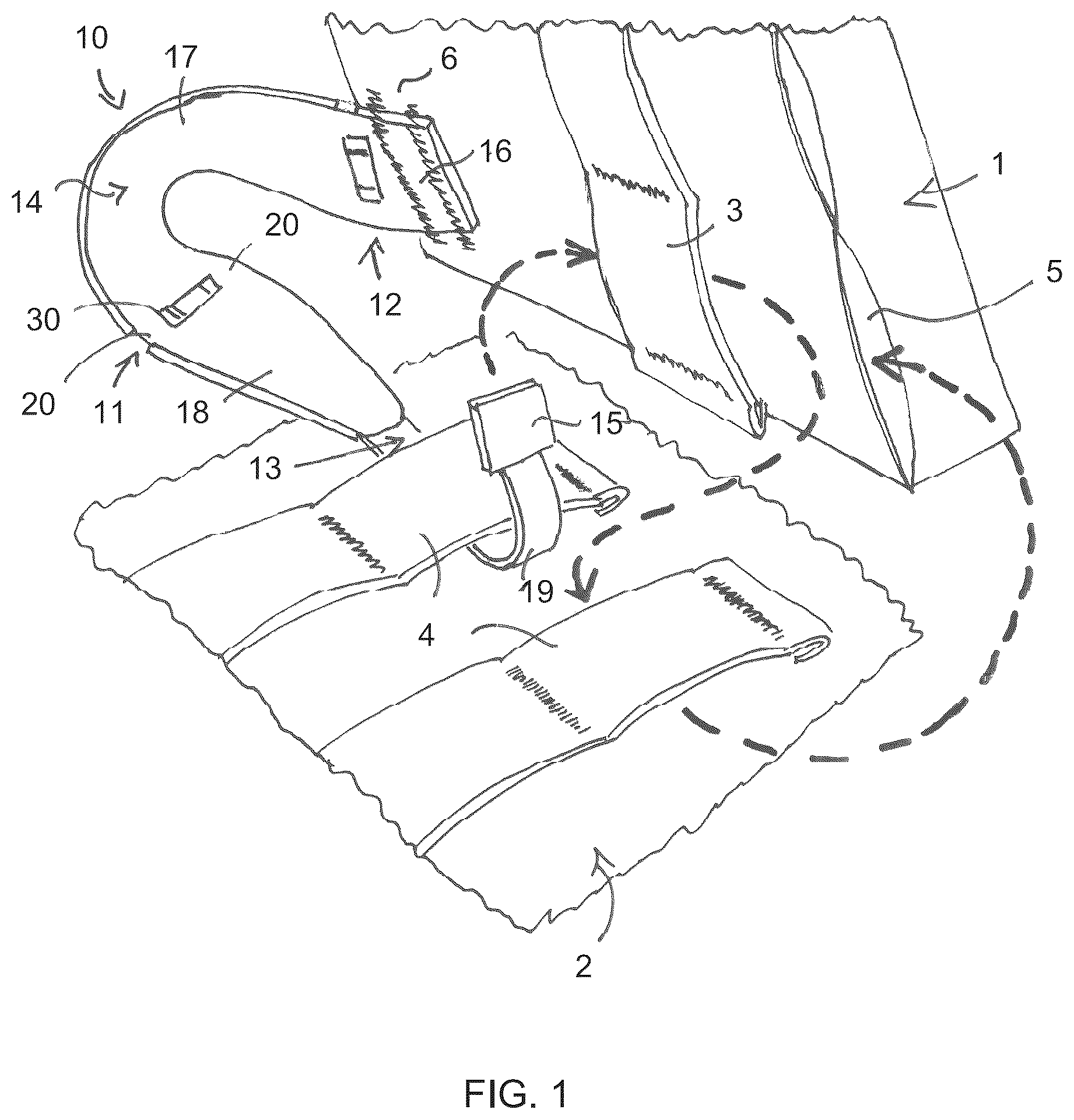Patent US12616294 Figure 1 – Component of a carrier system