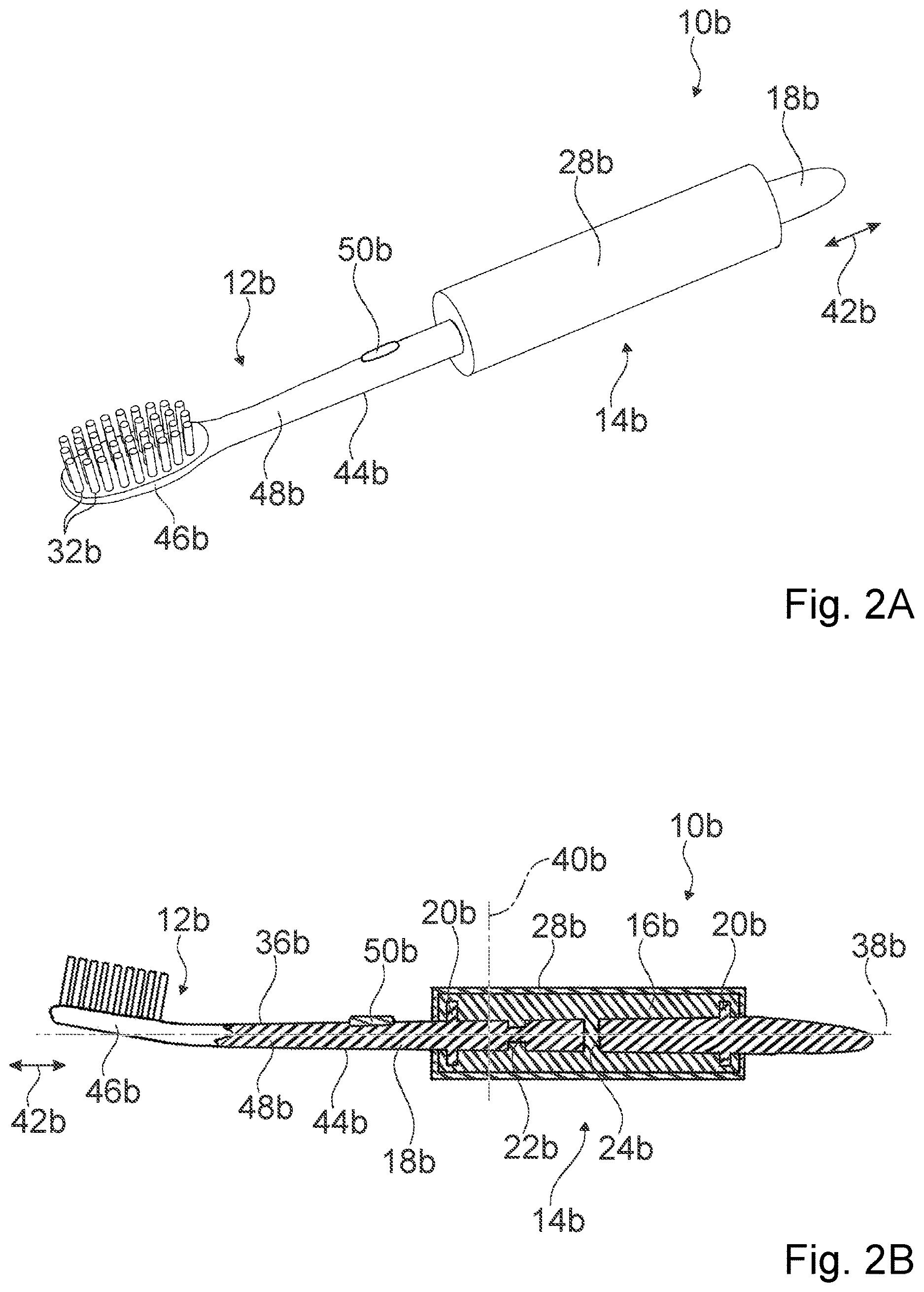 Patent US12616295 Figure 2 – Hygiene product, in particular oral hygiene product