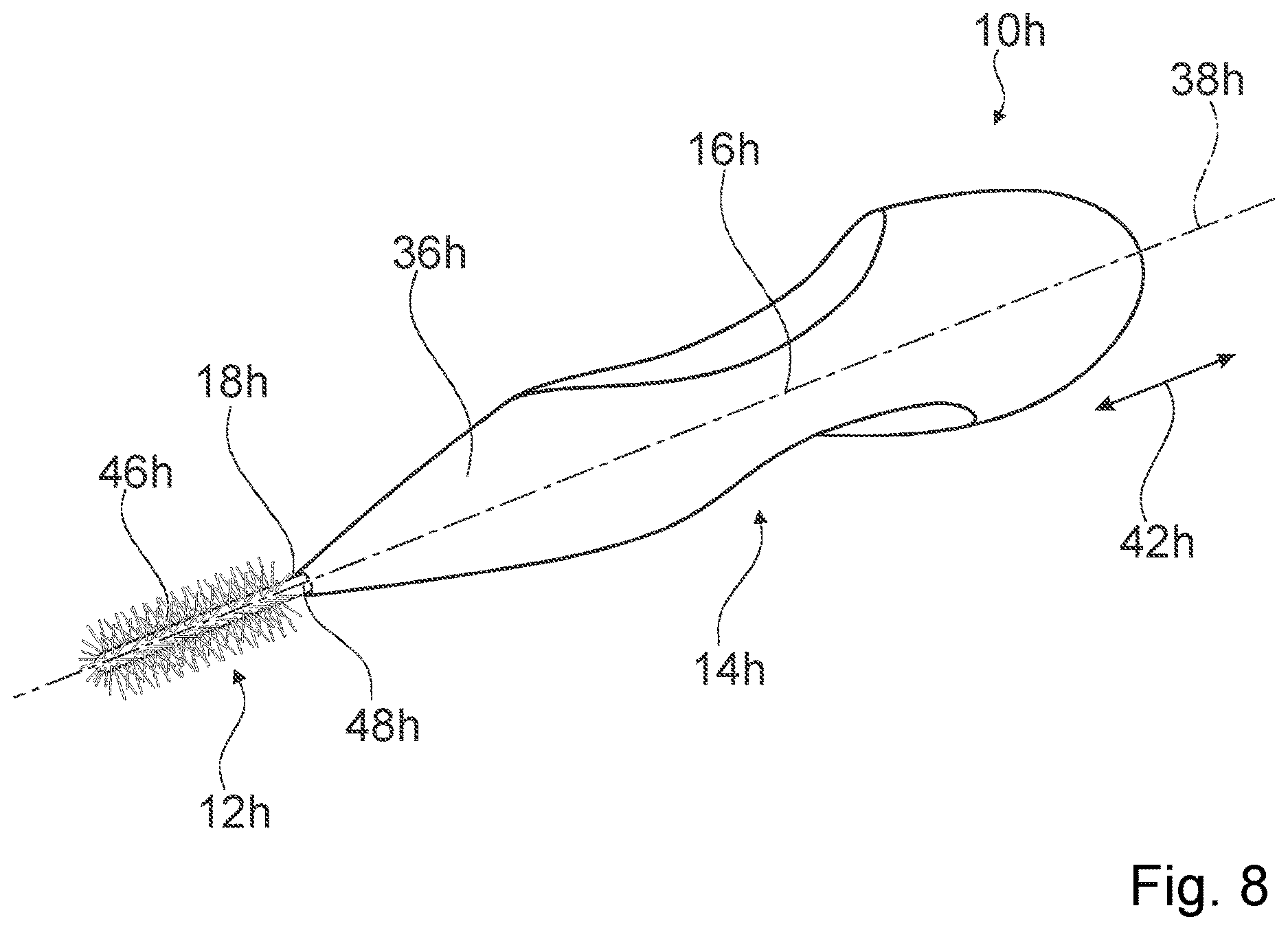Patent US12616295 Figure 7 – Hygiene product, in particular oral hygiene product