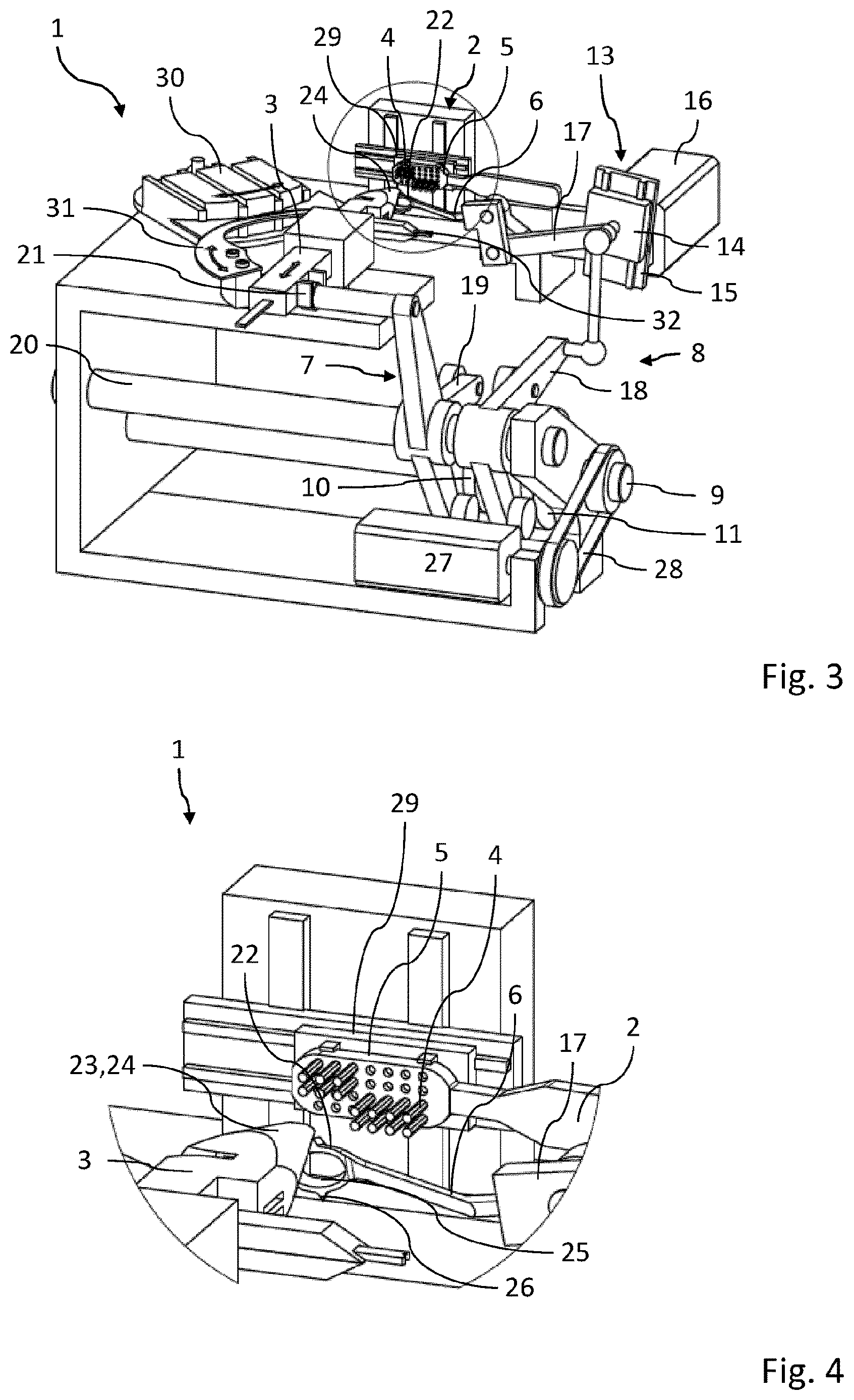 Patent US12616296 Figure 2 – Device for producing bristle products