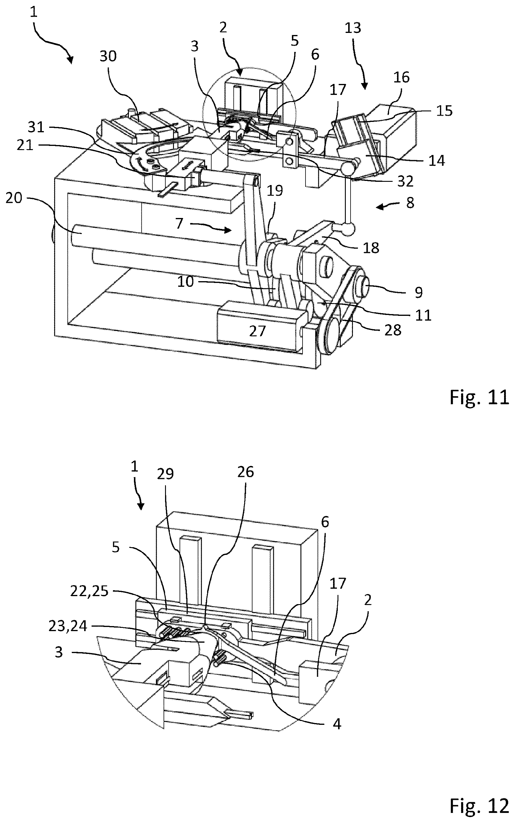 Patent US12616296 Figure 6 – Device for producing bristle products