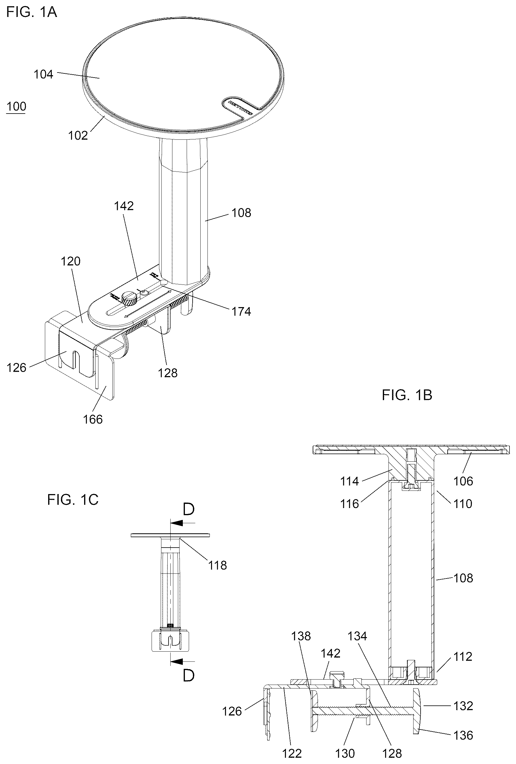 Patent US12616299 — Platform assembly — Figure 1