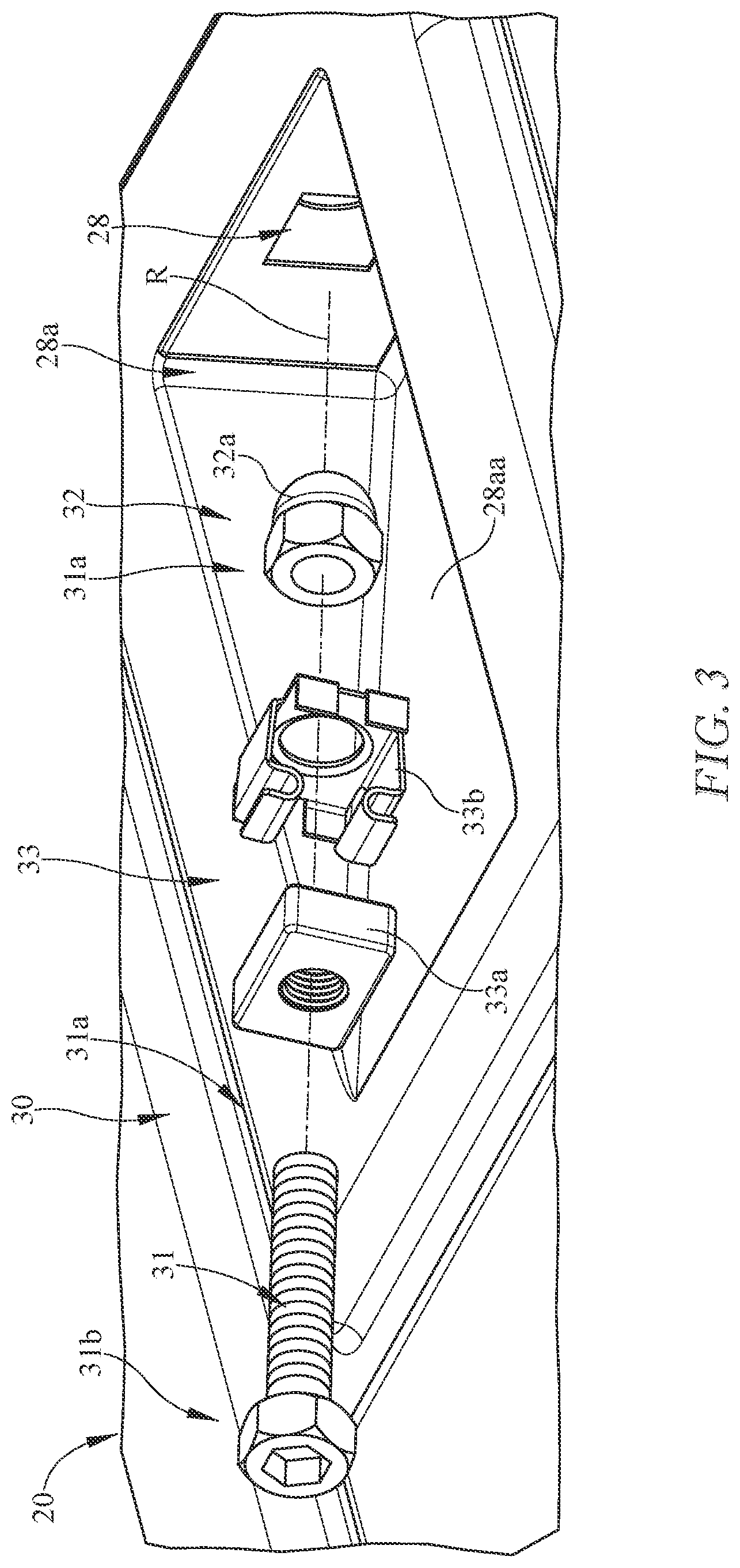 Patent US12616300 Figure 3 – Mounting arrangement for over-the-range cooking appliance