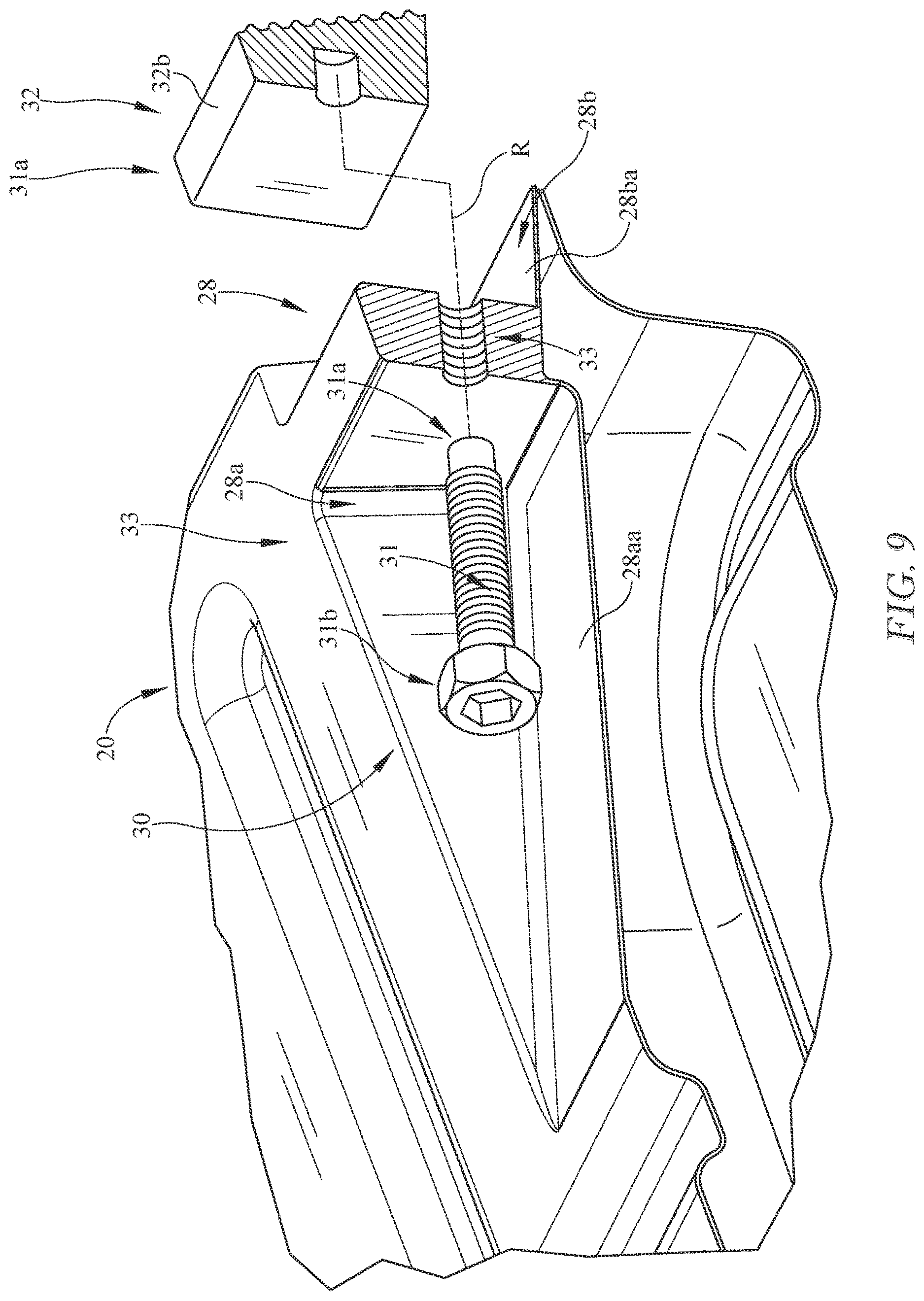Patent US12616300 Figure 9 – Mounting arrangement for over-the-range cooking appliance