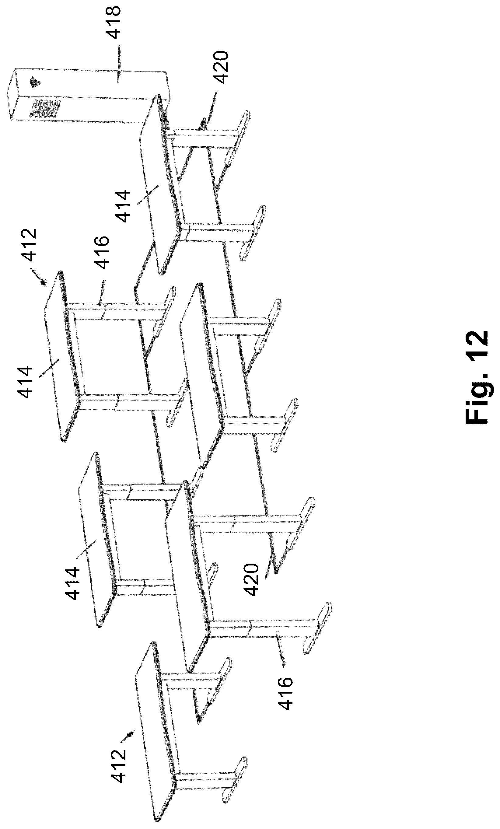 Patent US12616301 Figure 12 – Ergonomic seating system, tilt-lock control and remote powering method and apparatus