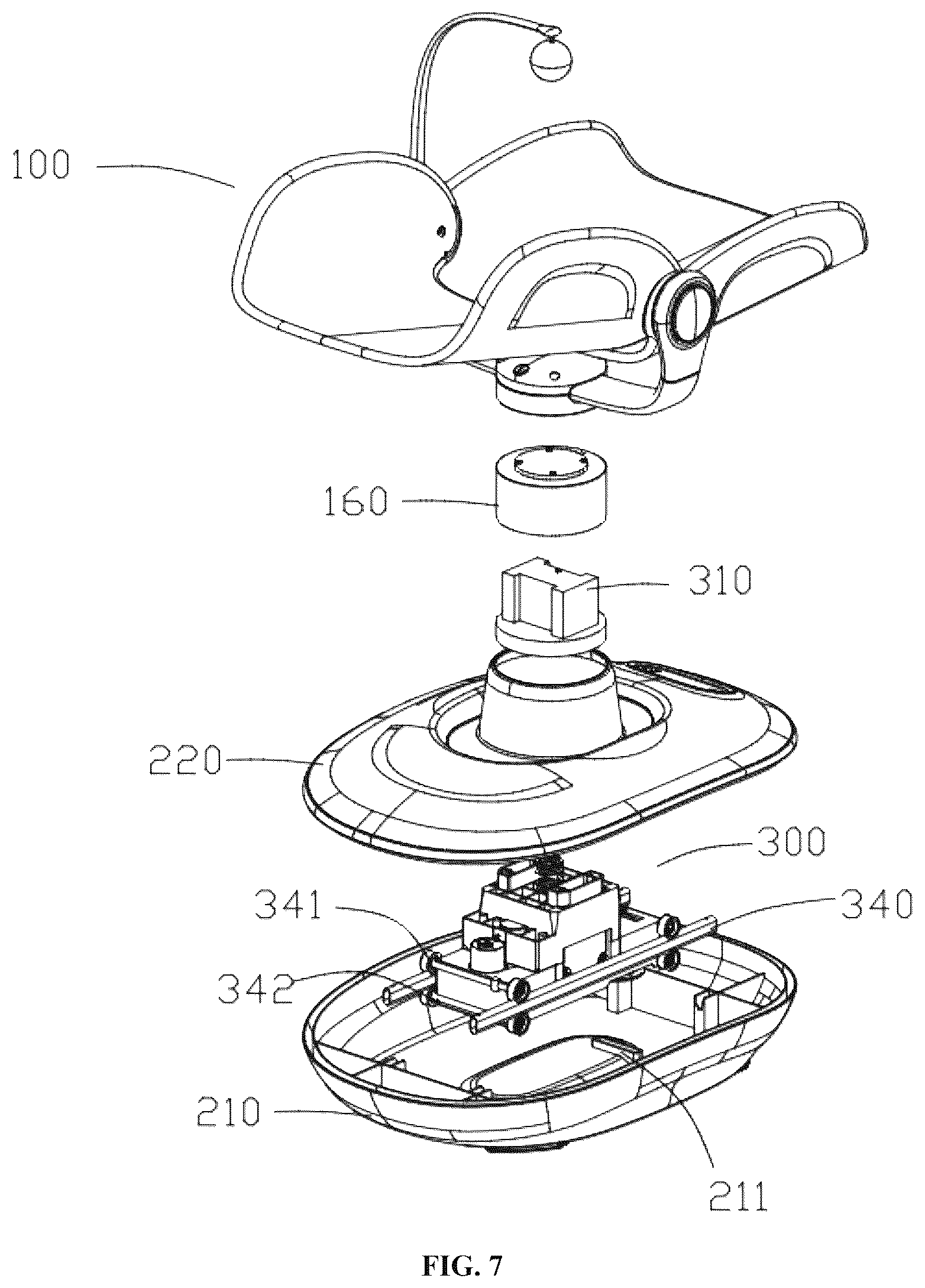 Patent US12616303 Figure 6 – Multidimensional rocking chair