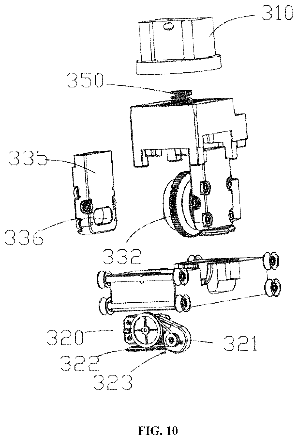 Patent US12616303 Figure 9 – Multidimensional rocking chair