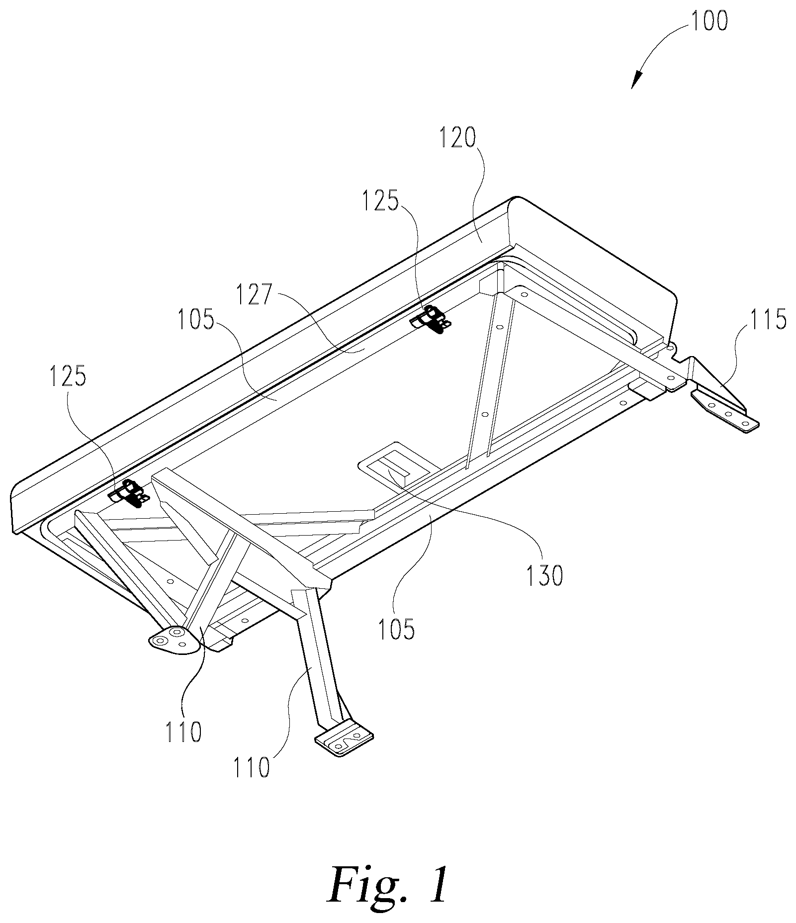 Patent US12616304 Figure 1 – Seat mounting clip system