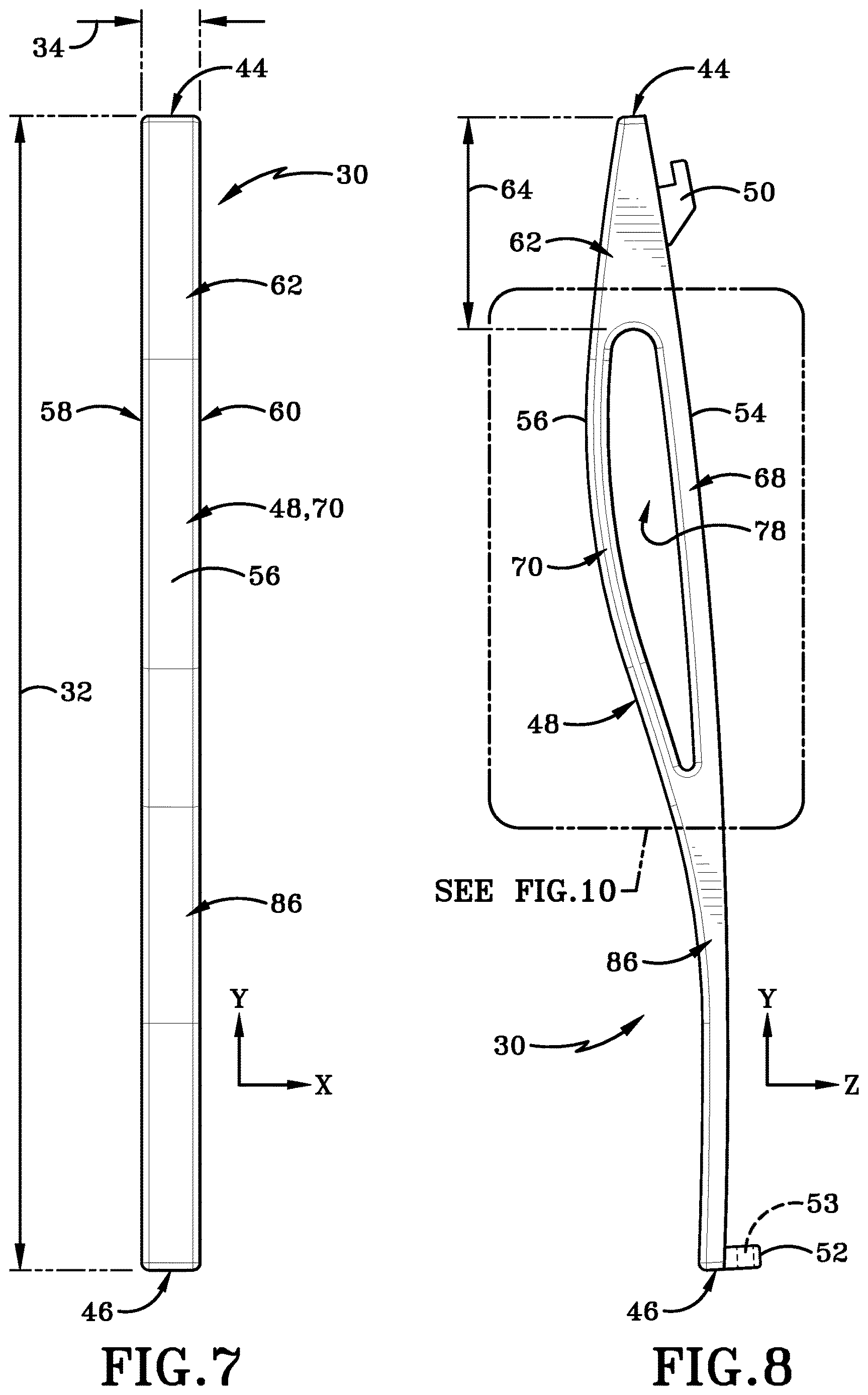 Patent US12616307 Figure 7 – Chair having rear handle assembly