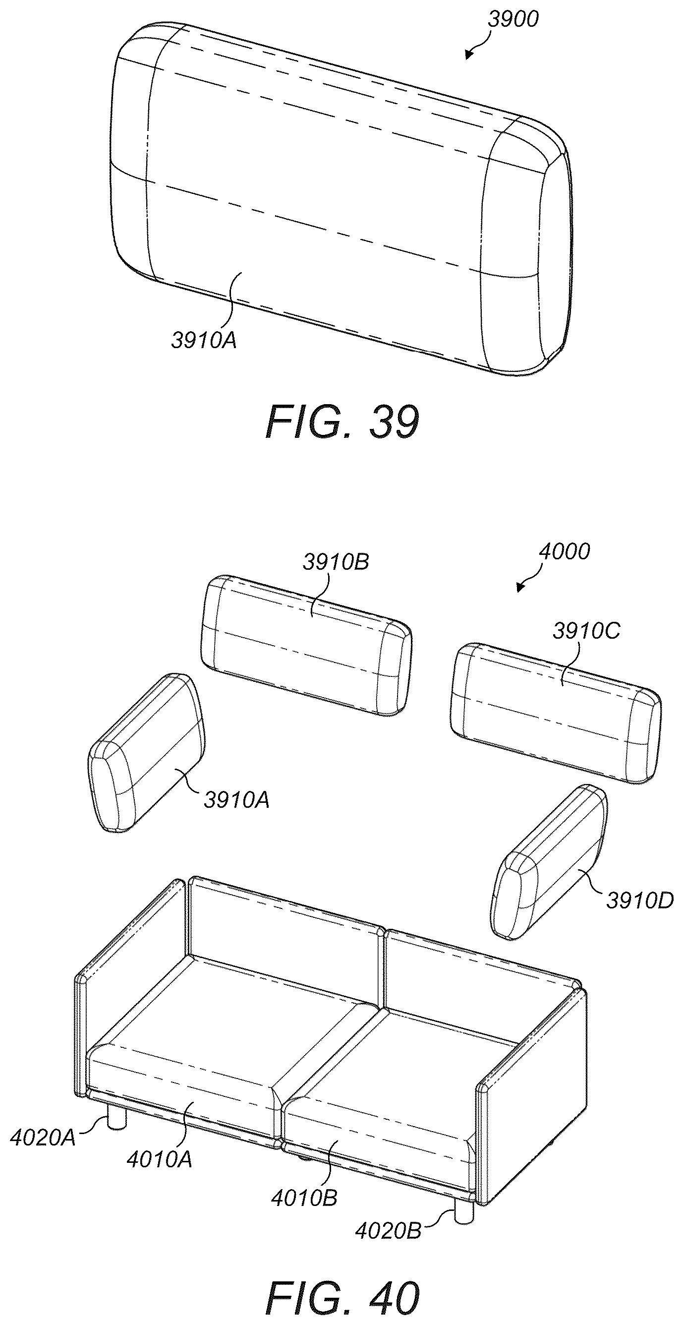 Patent US12616308 Figure 17 – Modular lounge seating assembly system