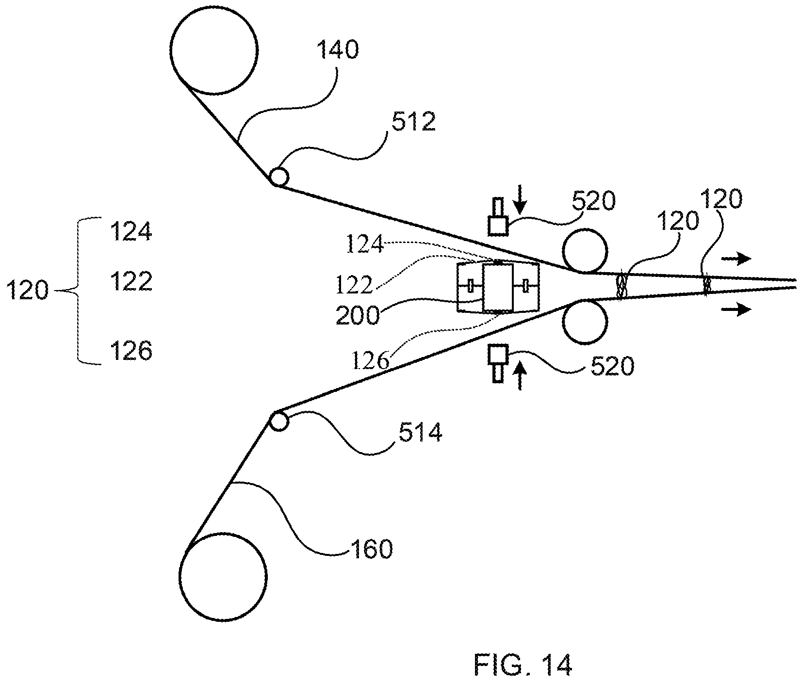 Patent US12616312 Figure 11 – Inflatable product, and manufacturing apparatus and manufacturing method therefor