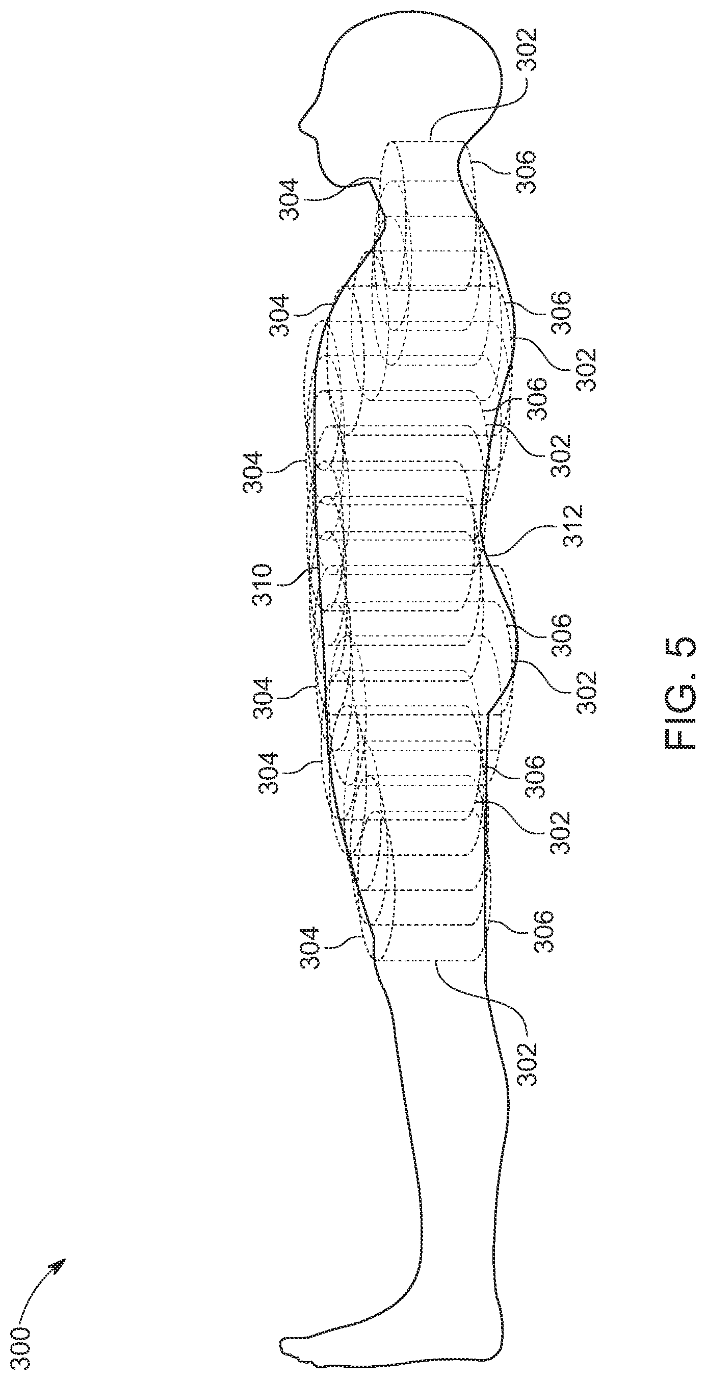 Patent US12616313 Figure 5 – System and method for customizing a mattress